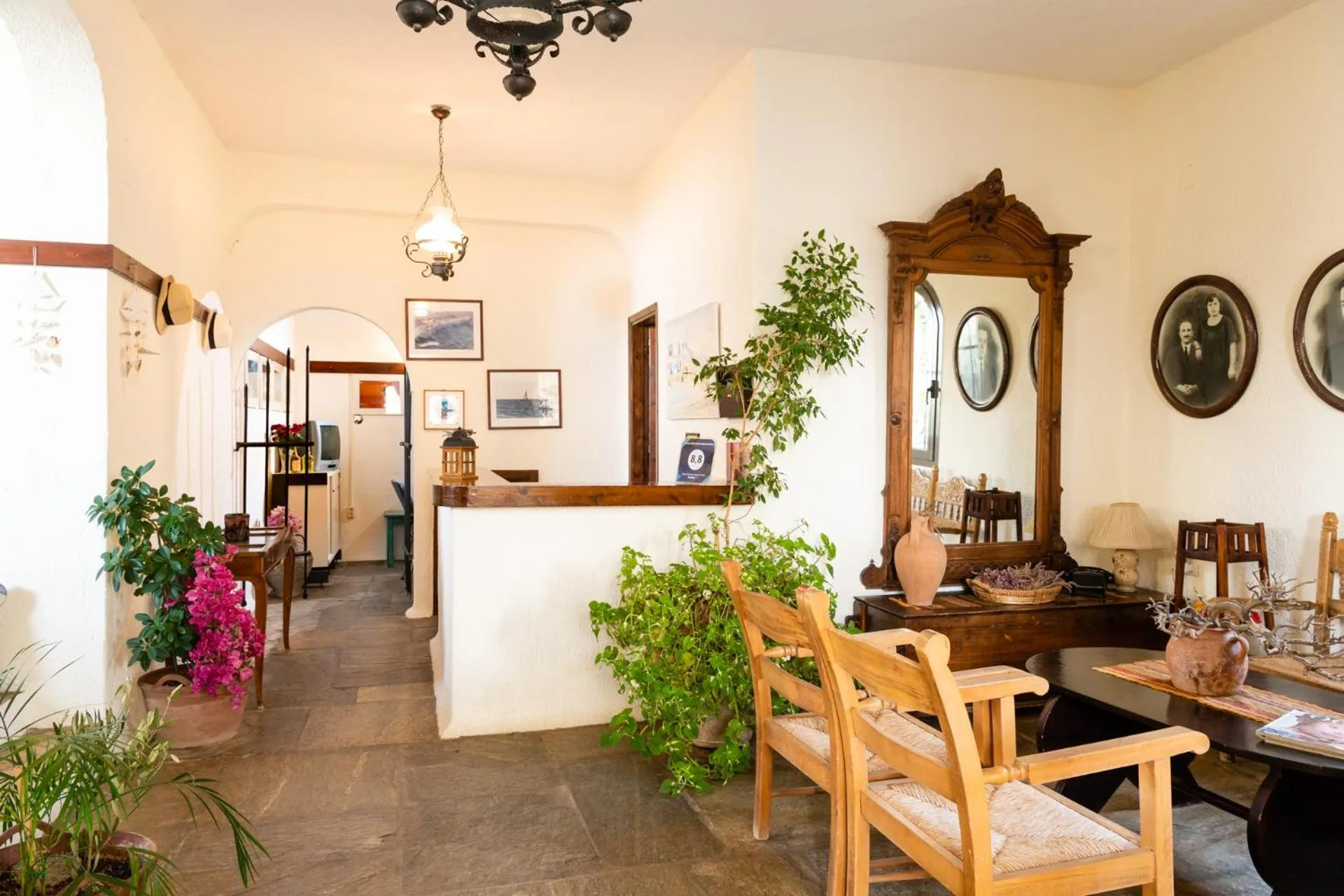 Lobby or reception in Porto Sisi Hotel Apartments