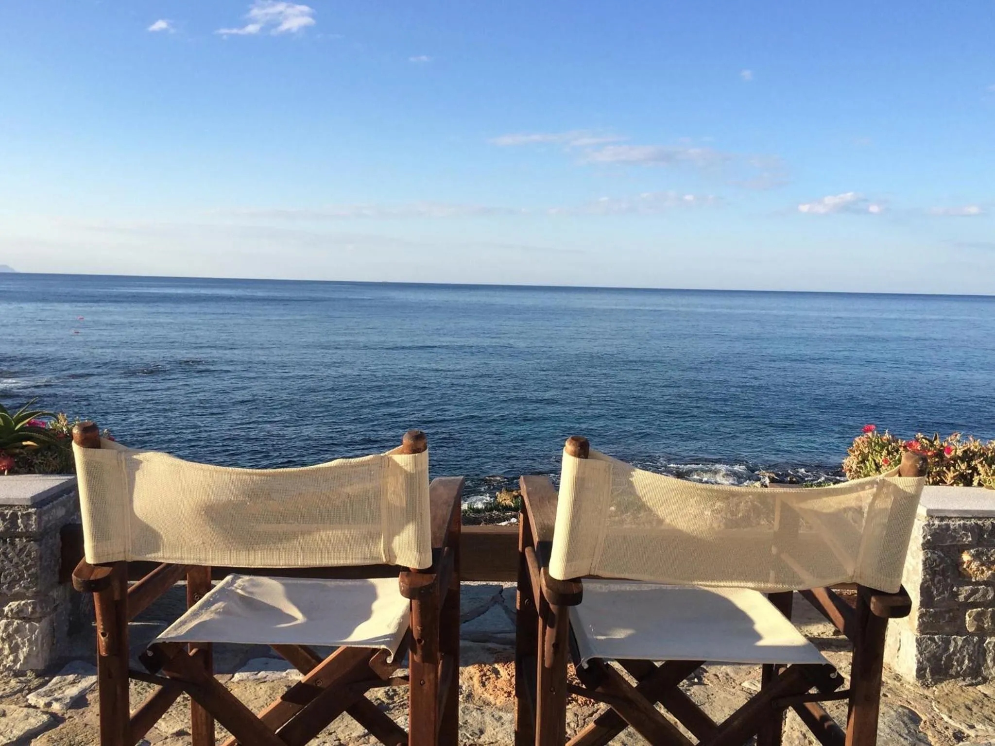 Patio in Porto Sisi Hotel Apartments