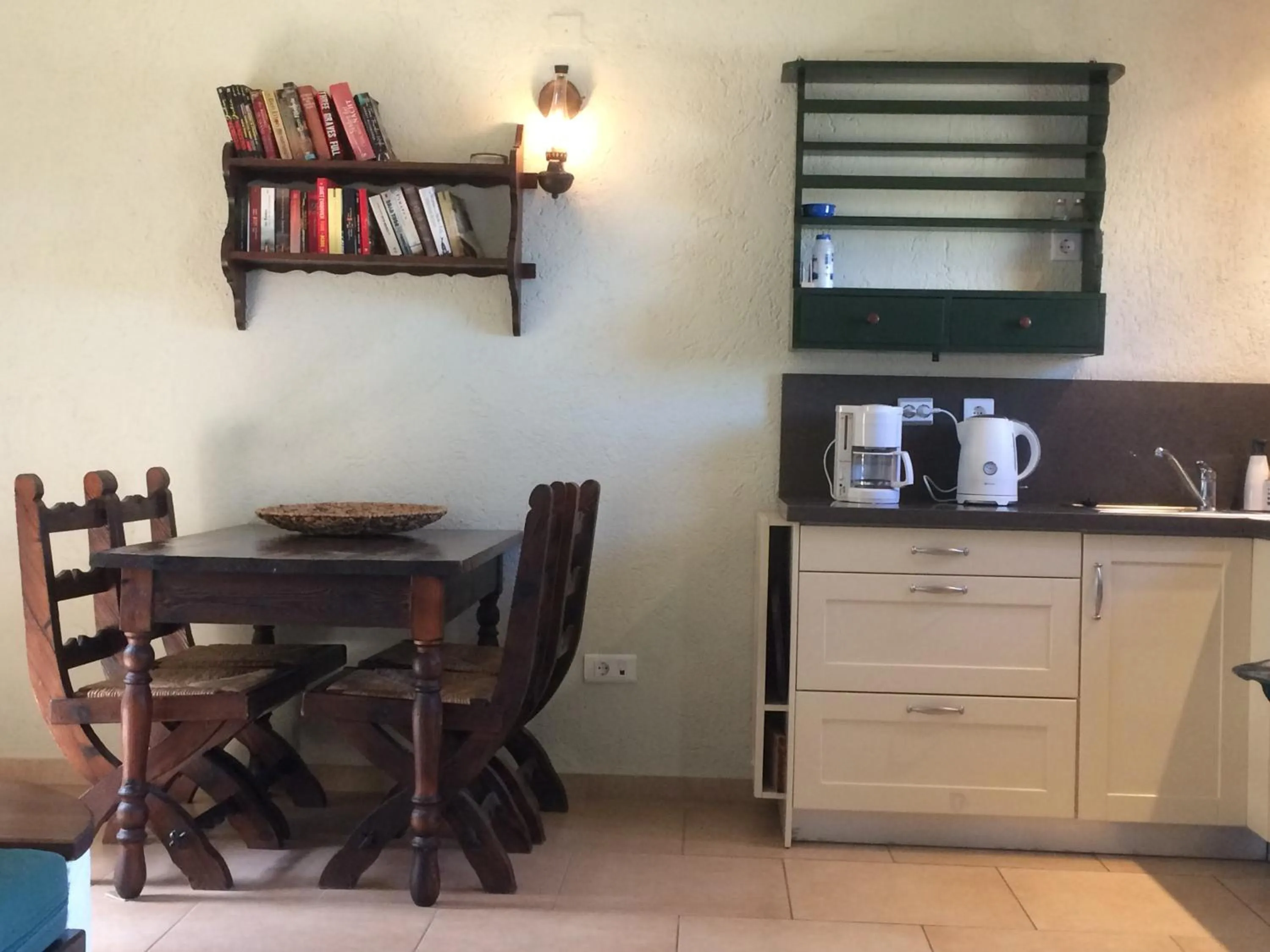 Kitchen or kitchenette in Porto Sisi Hotel Apartments