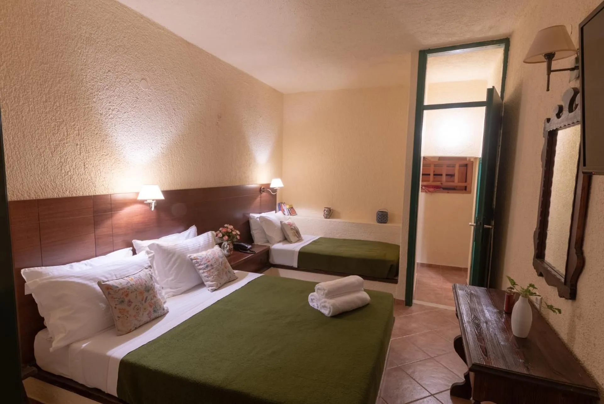 Bedroom, Bed in Porto Sisi Hotel Apartments