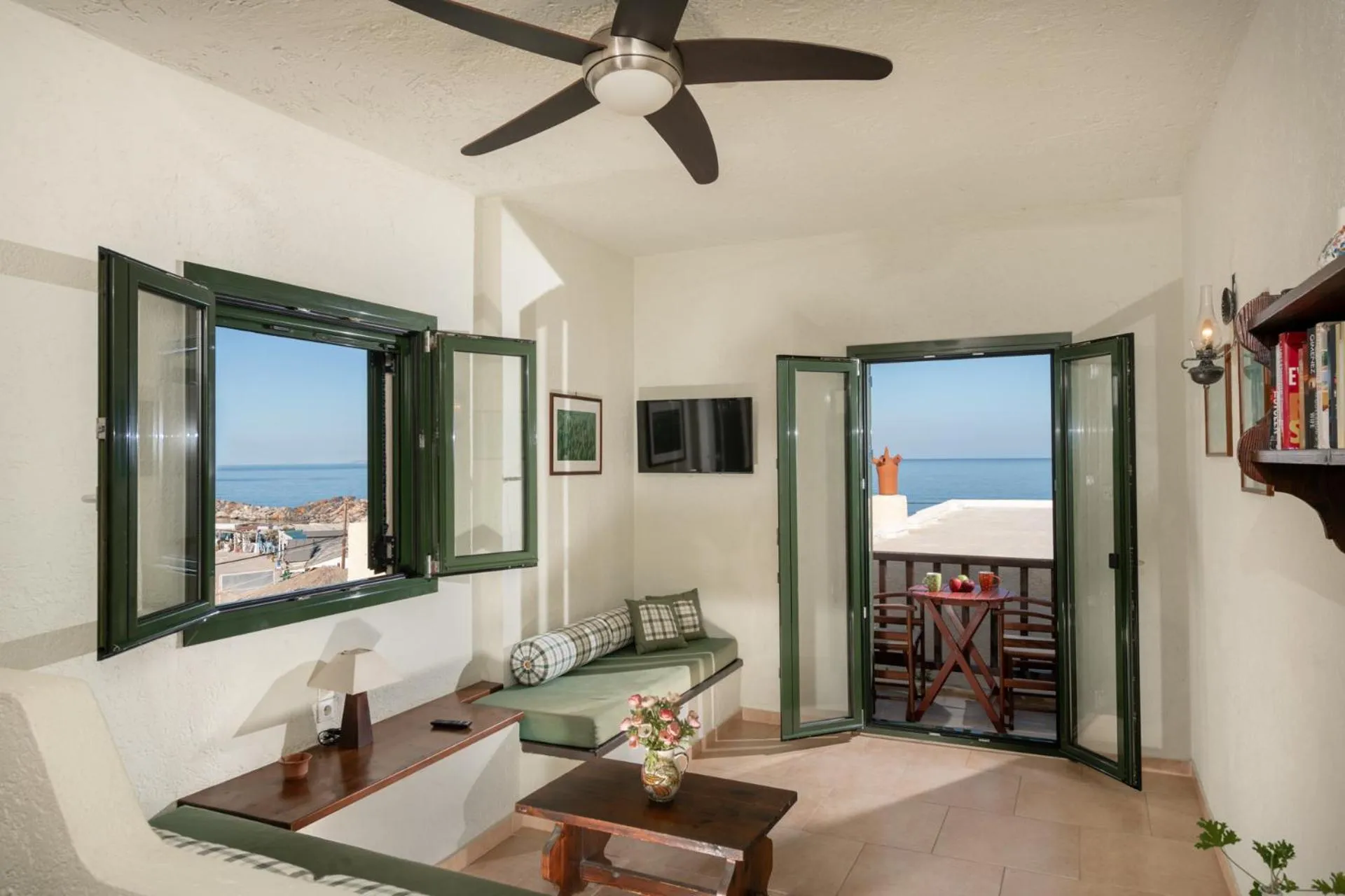 Balcony/Terrace in Porto Sisi Hotel Apartments