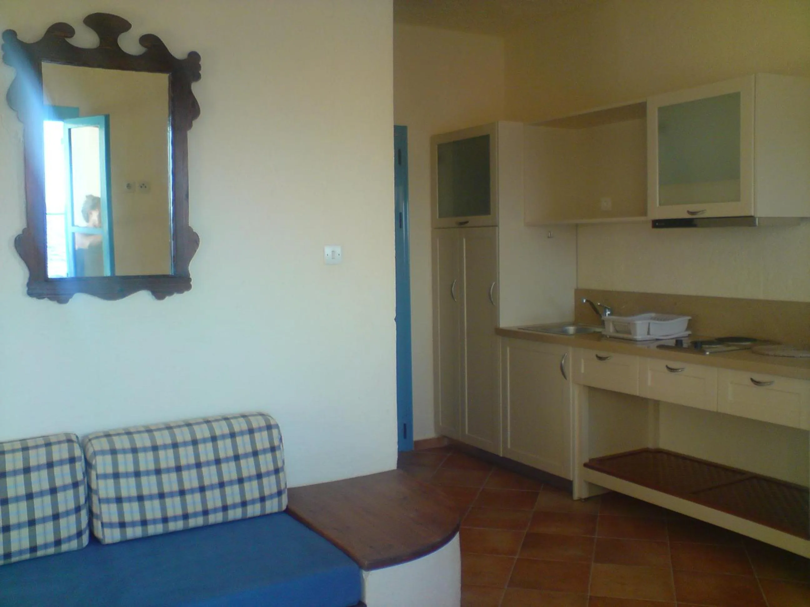 Kitchen or kitchenette in Porto Sisi Hotel Apartments