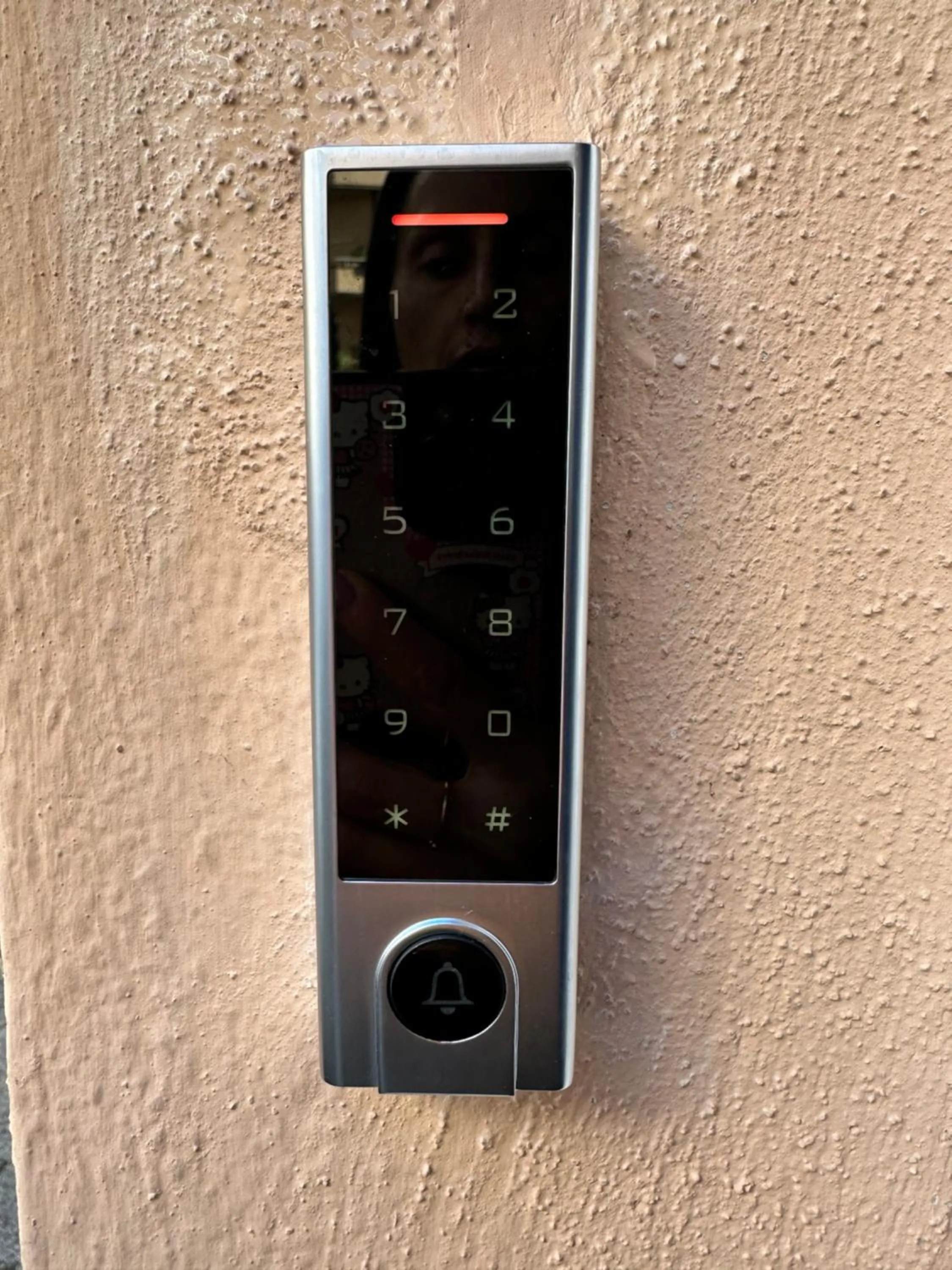 Facade/entrance in San Saba Street Apartment 52