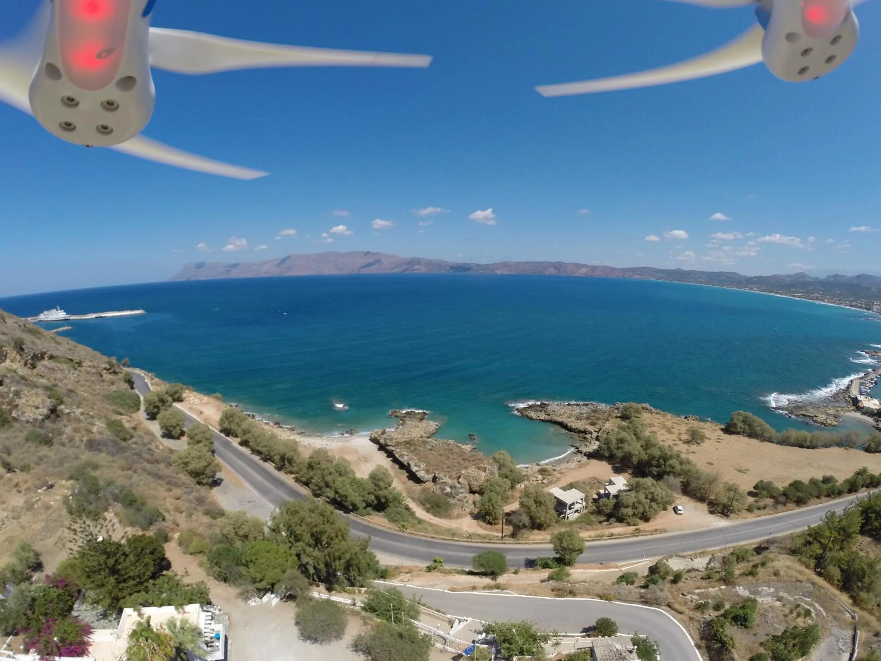 Bird's eye view in Delfini Apartments