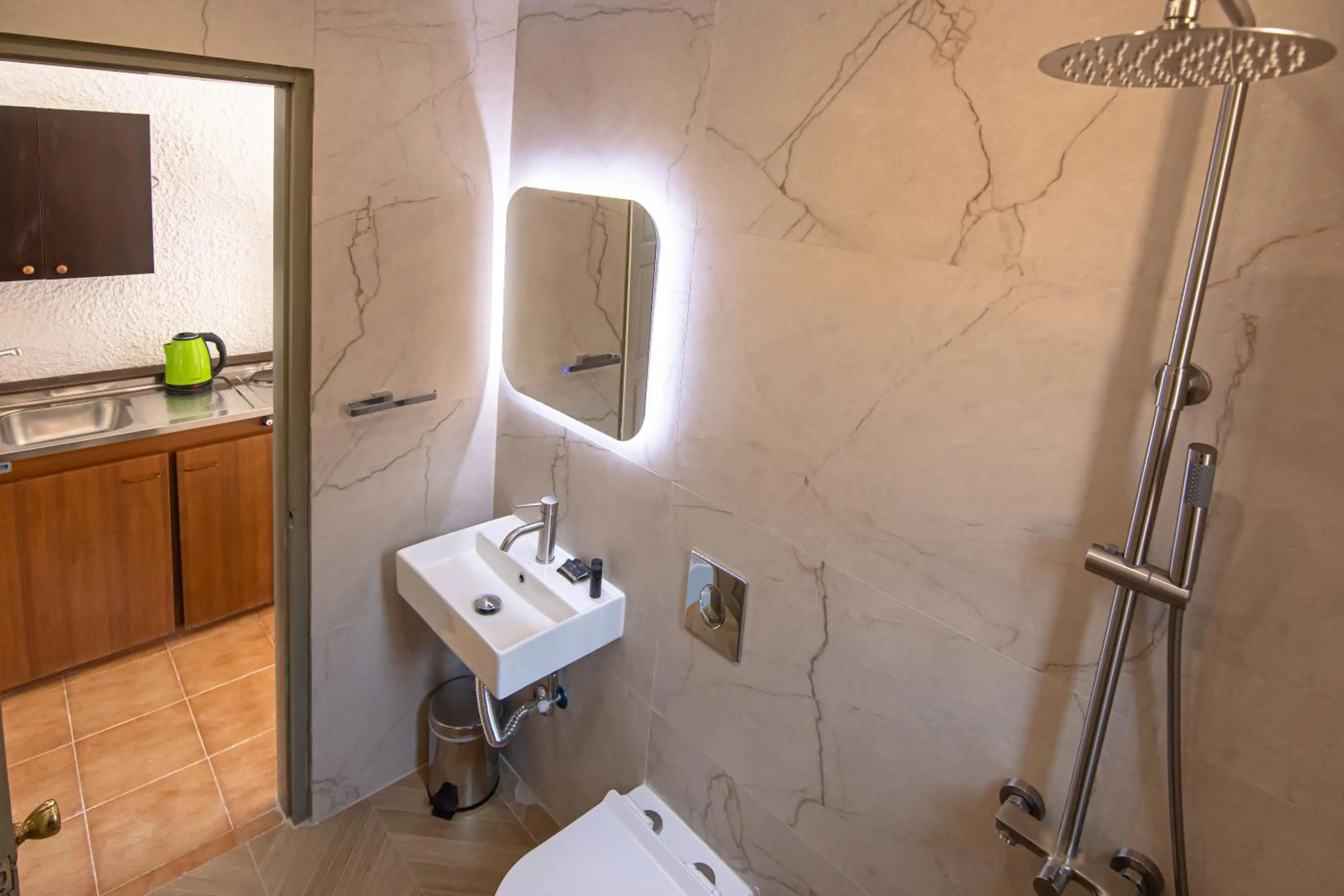 Bathroom in Delfini Apartments