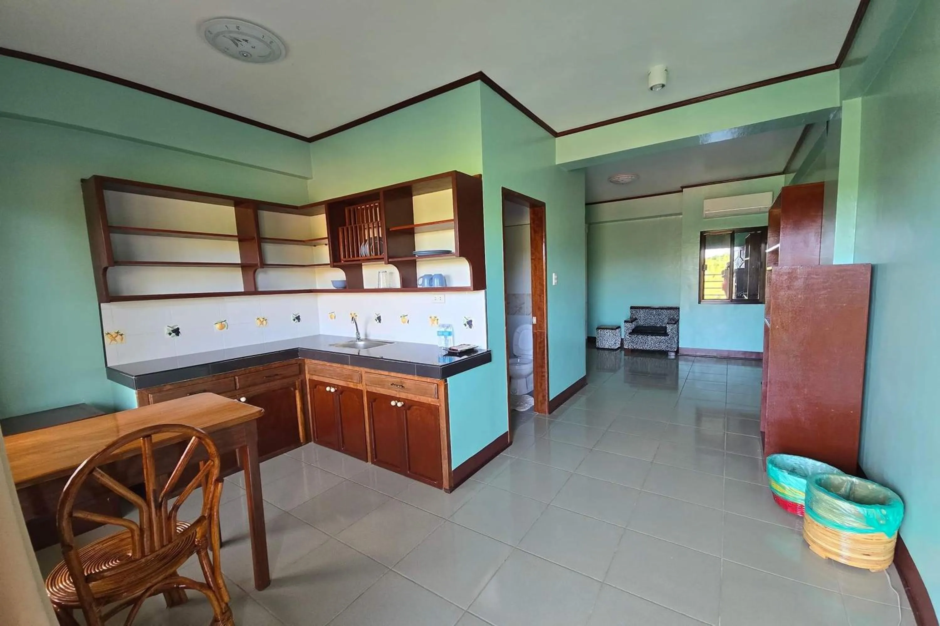 Kitchen or kitchenette in Nober Pension House City Center