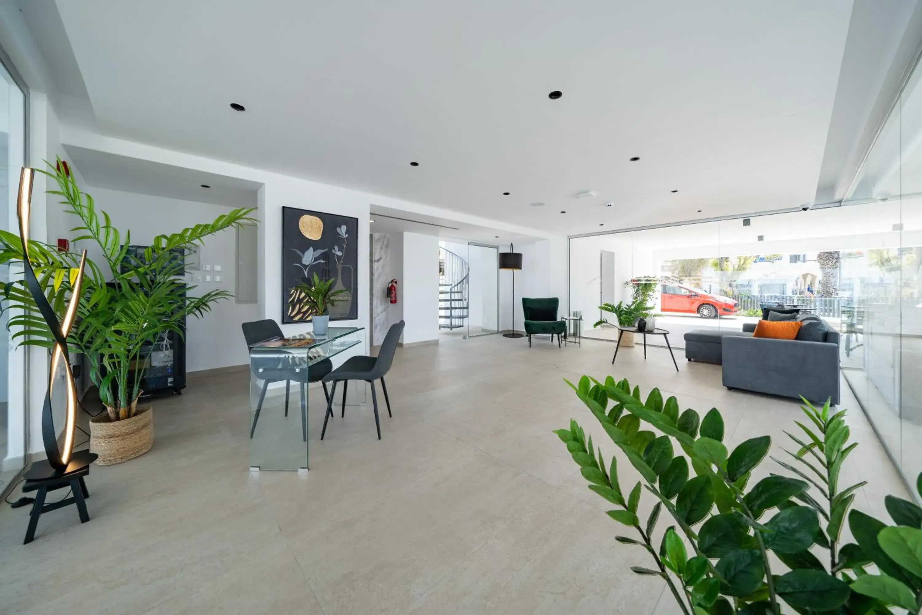 Lobby or reception in Waterside Sea View Apartments Lobby or reception in Waterside Sea View Apartments