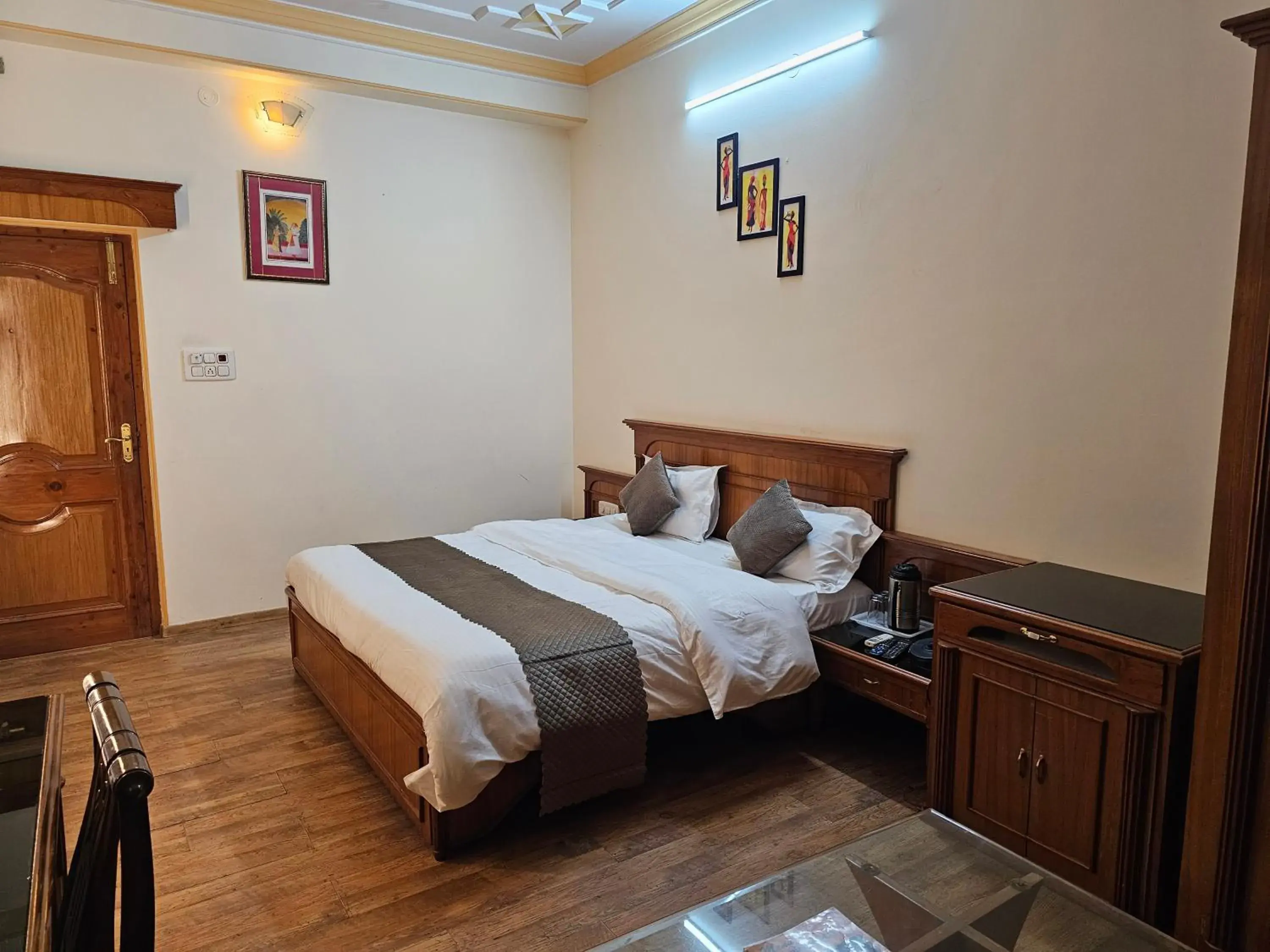 Bed in HOTEL CITY HEART Bed in HOTEL CITY HEART