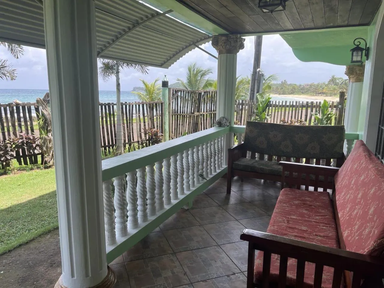 Balcony/Terrace in Hospedaje Rosa Del Mar & Sweets Cafe