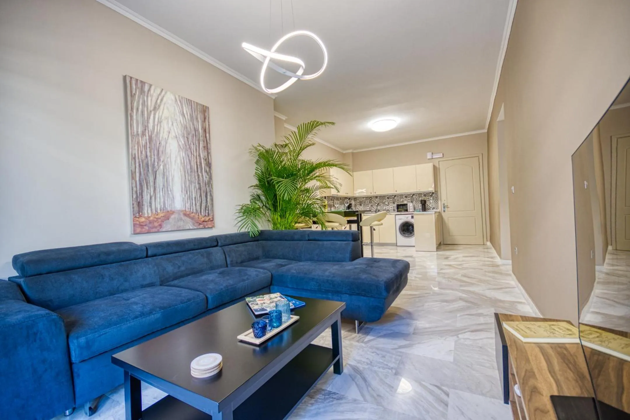 Photo of the whole room in Rhodes Island Elli Beach Apartments