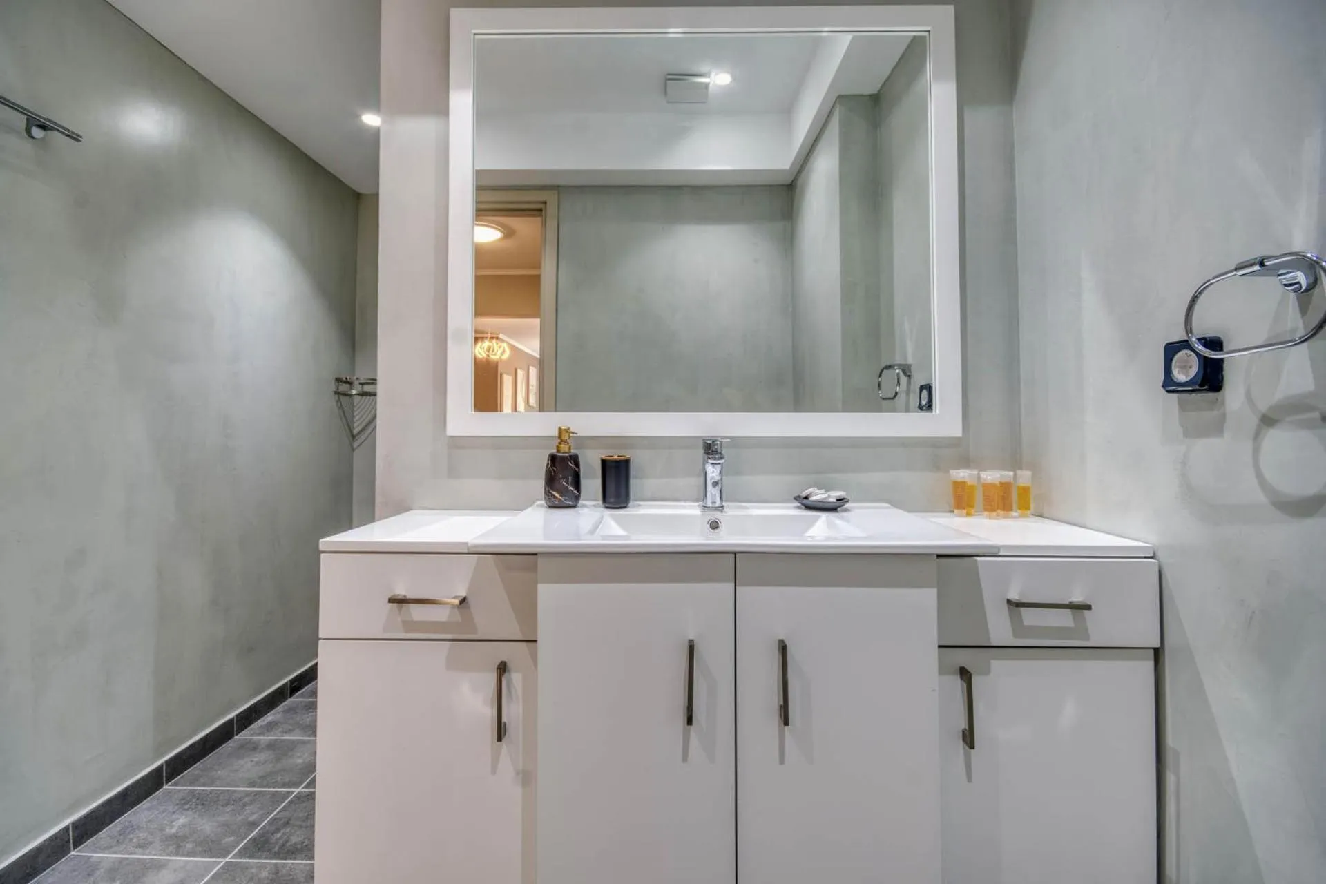 Bathroom in Rhodes Island Elli Beach Apartments