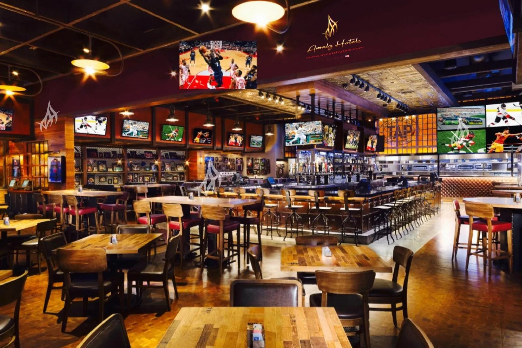 Restaurant/places to eat in Amalz Balcony Suites at Mgm Signature !