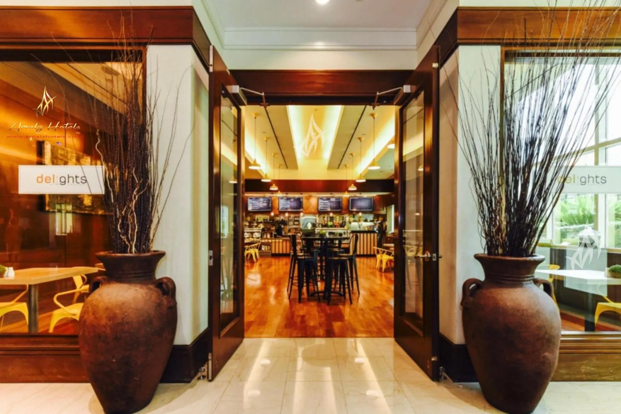 Restaurant/places to eat in Amalz Balcony Suites at Mgm Signature !