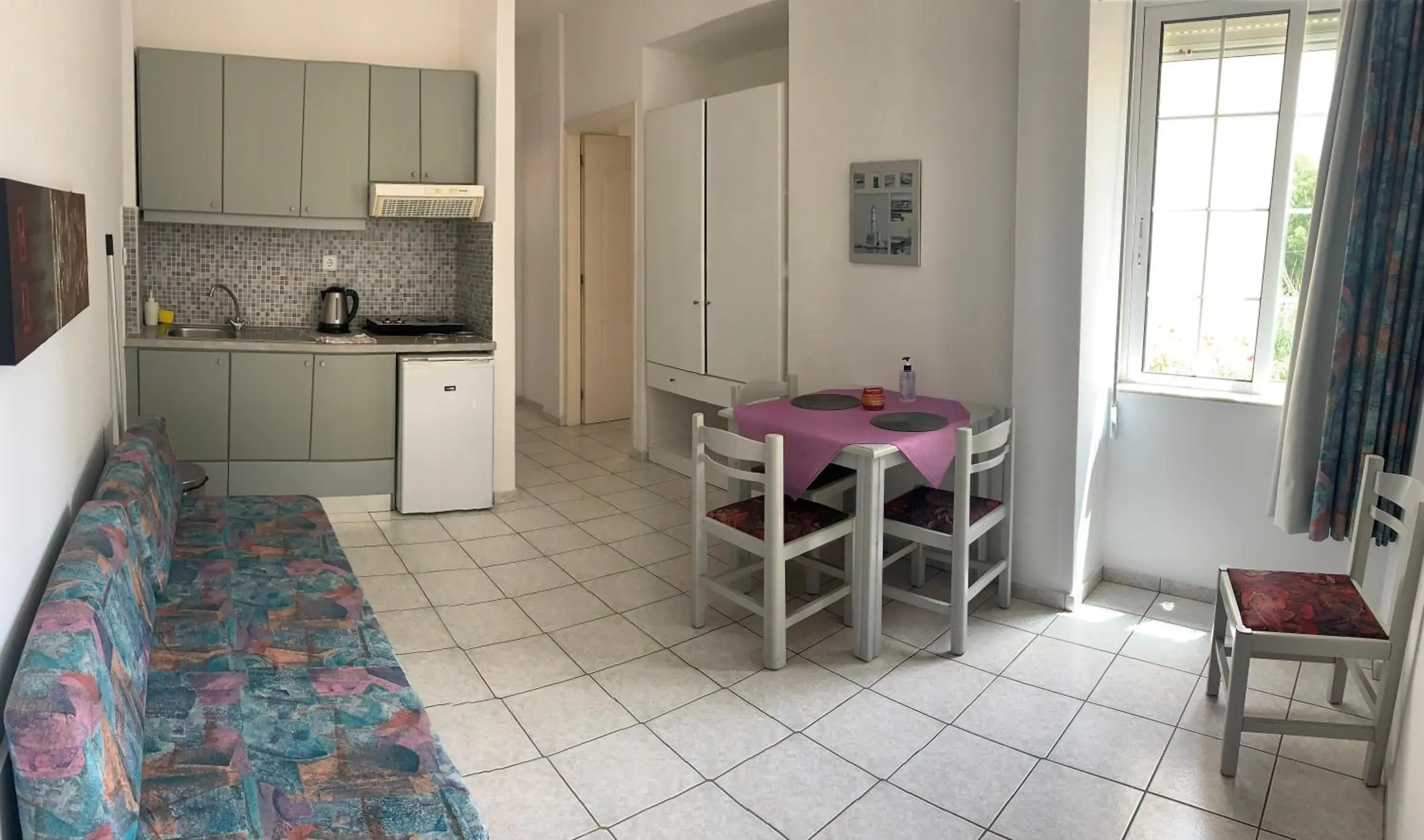 Kitchen or kitchenette in Ermis Suites Kitchen or kitchenette in Ermis Suites