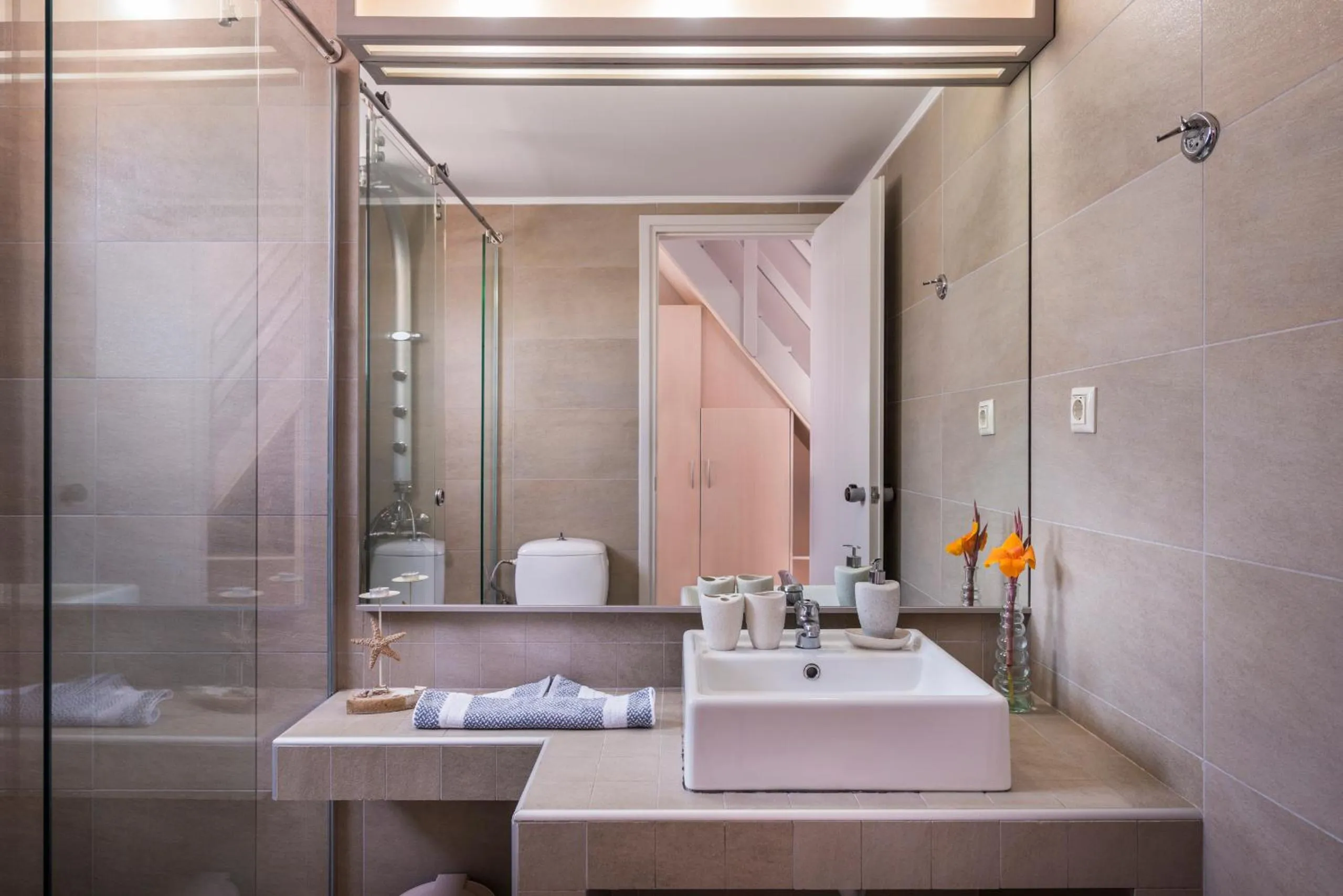 Bathroom in Kavos Hotel & Suites