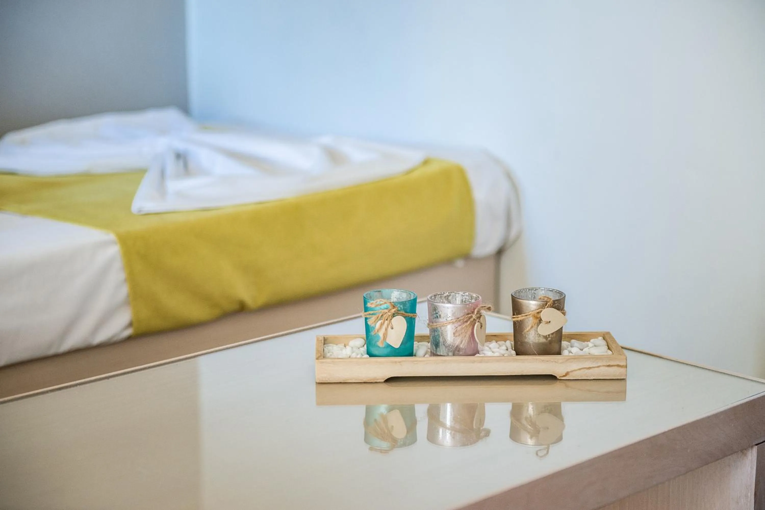 Decorative detail, Bed in Kavos Hotel & Suites