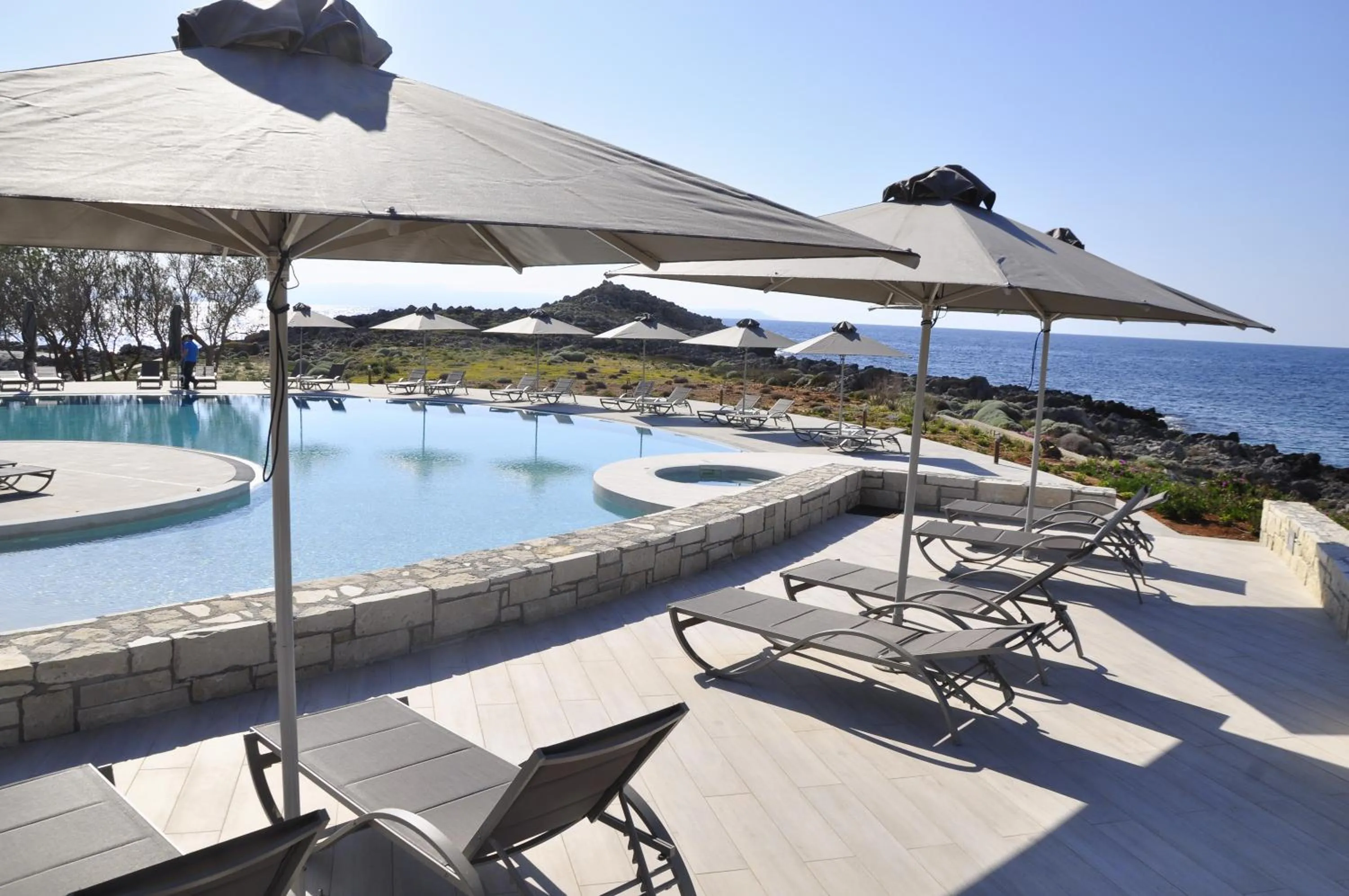 Sea view in Kavos Hotel & Suites