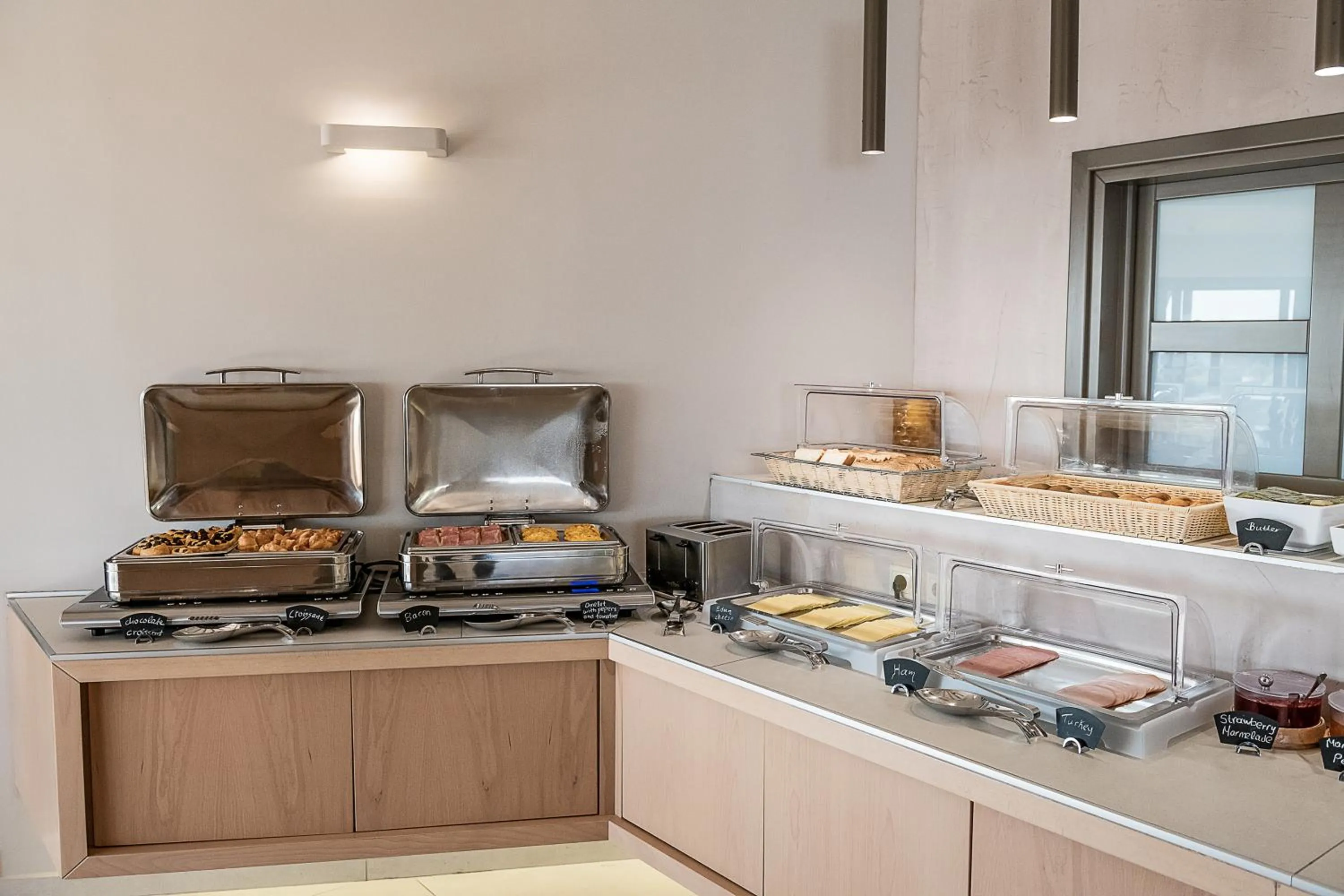 Buffet breakfast in Kavos Hotel & Suites