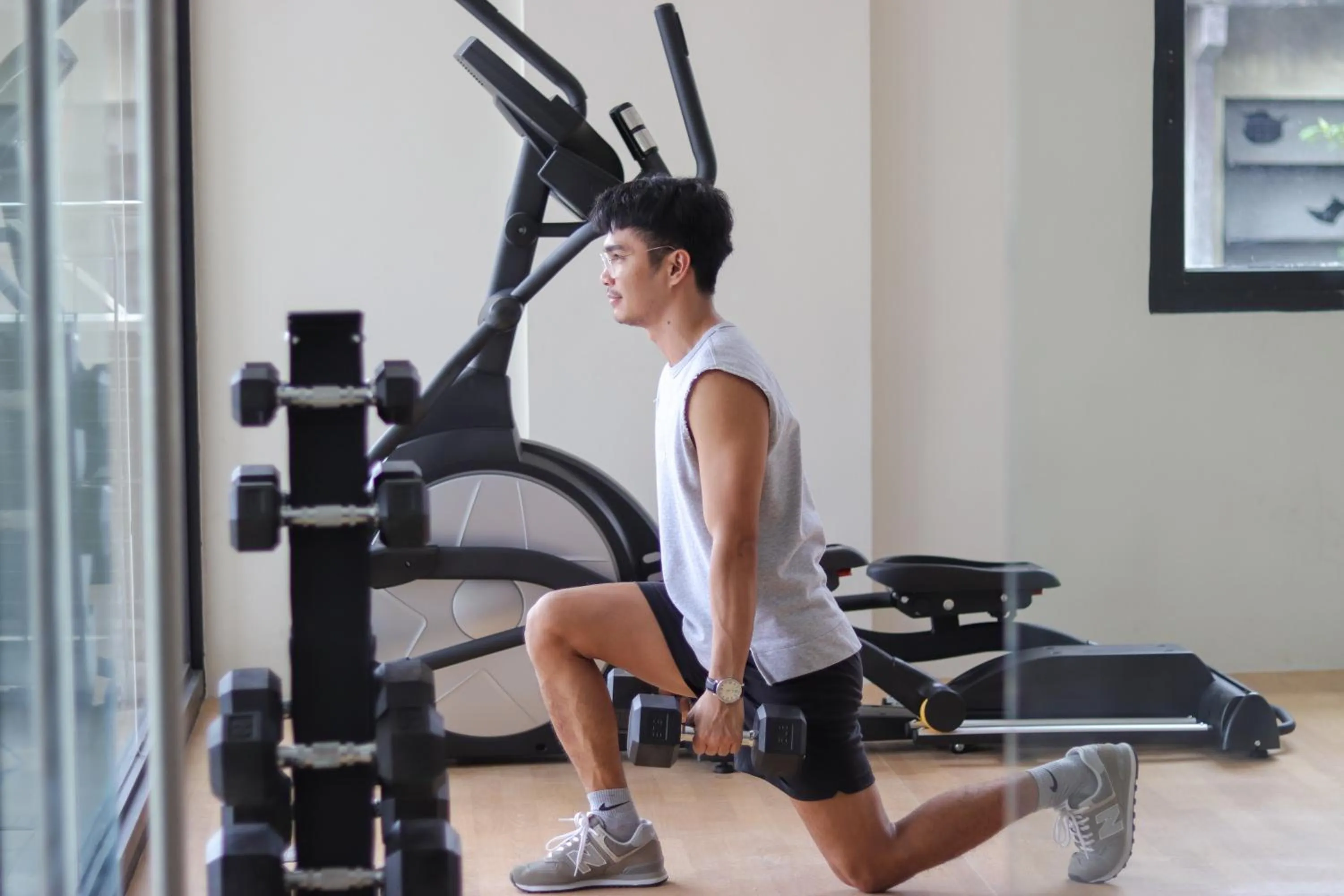 Fitness centre/facilities in The Grid Co-Living Managed by HII