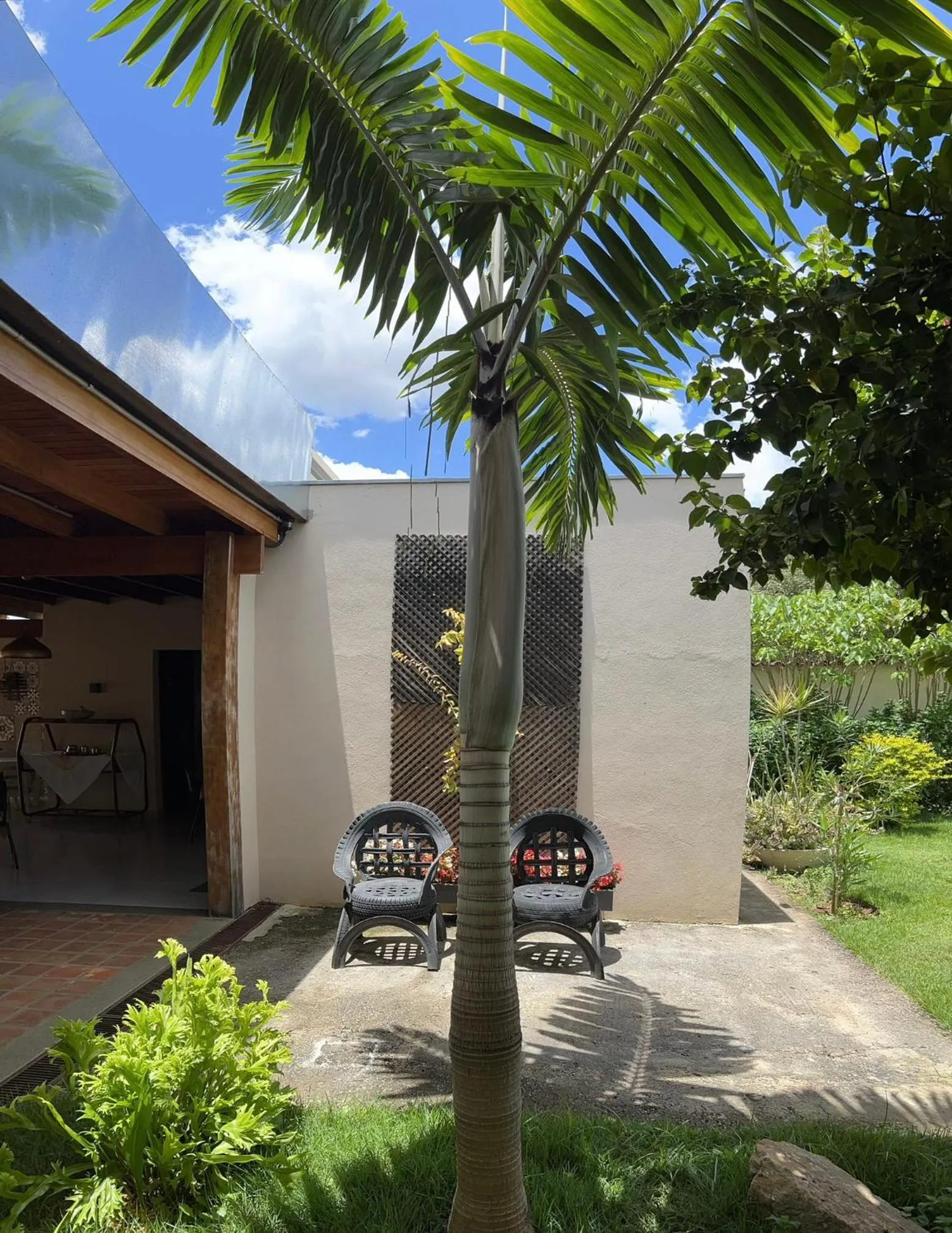 Garden view in Hotel Pousada das Flores