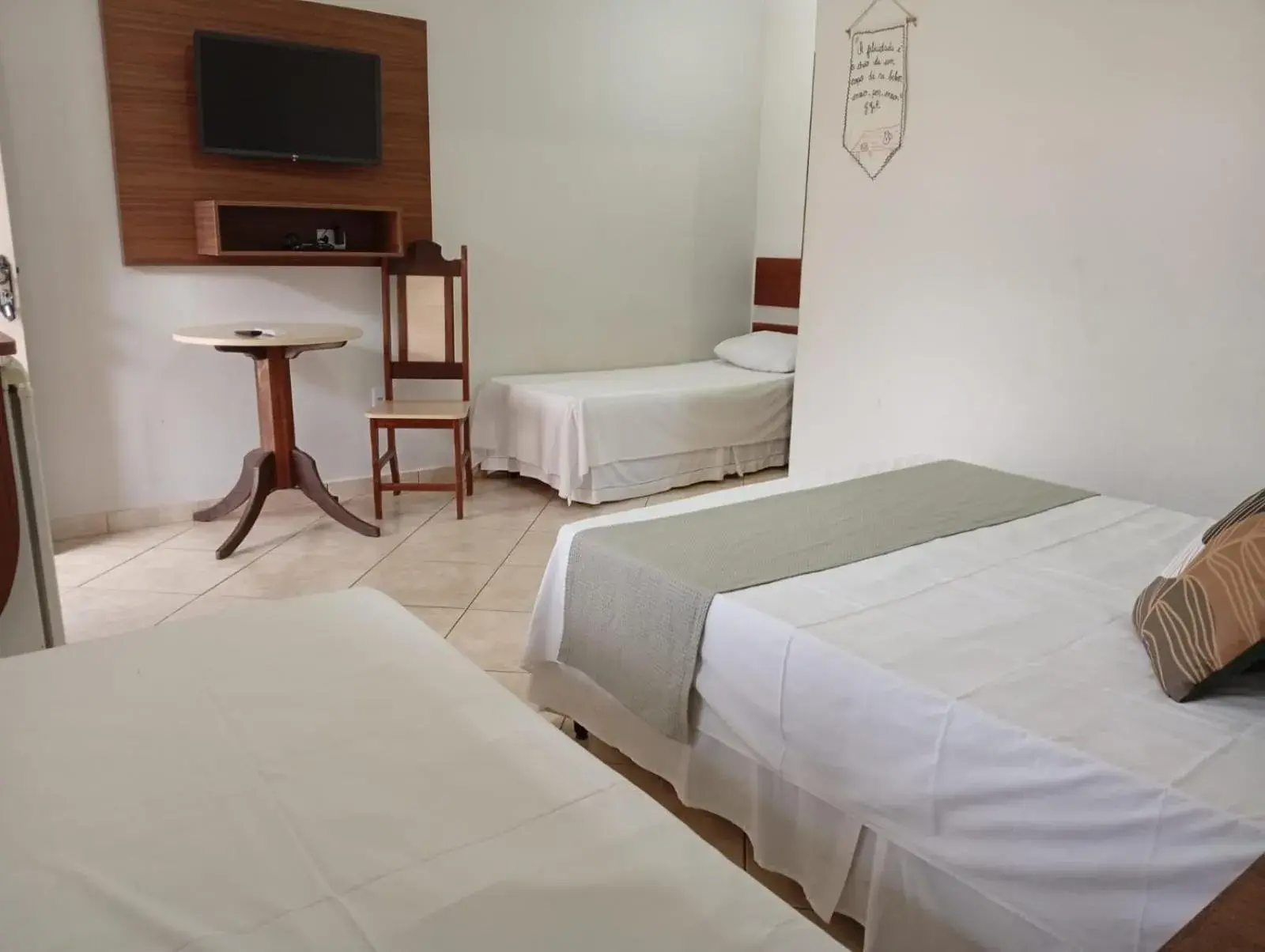 Bed in Hotel Pousada das Flores Bed in Hotel Pousada das Flores