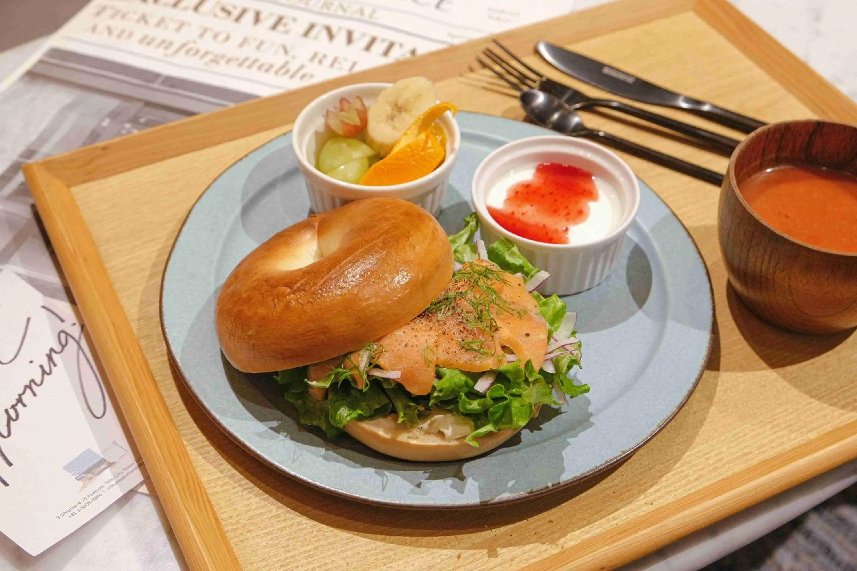 Breakfast in OTHER SPACE Asakusa