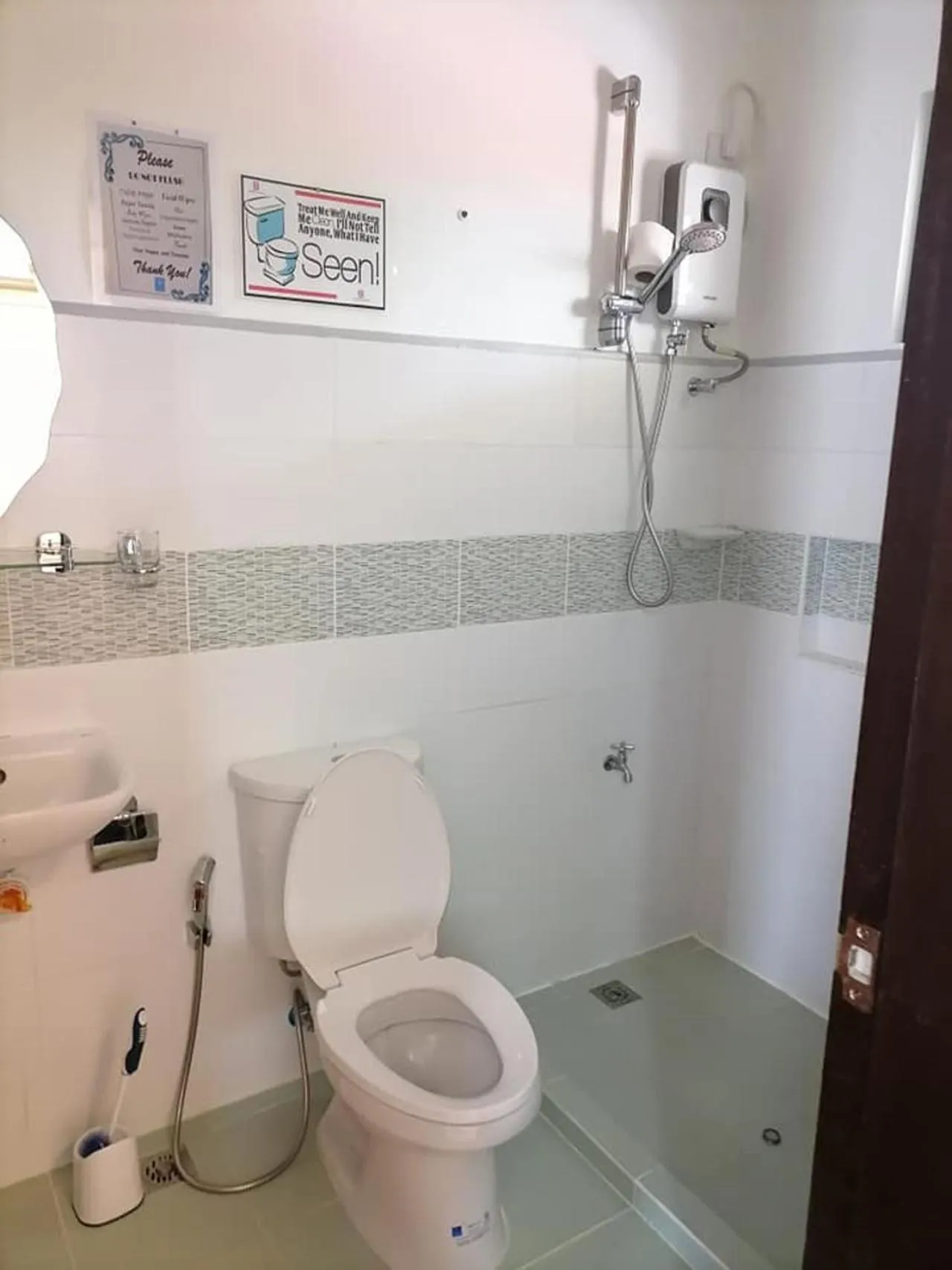 Bathroom in La Bella Swiss Inn