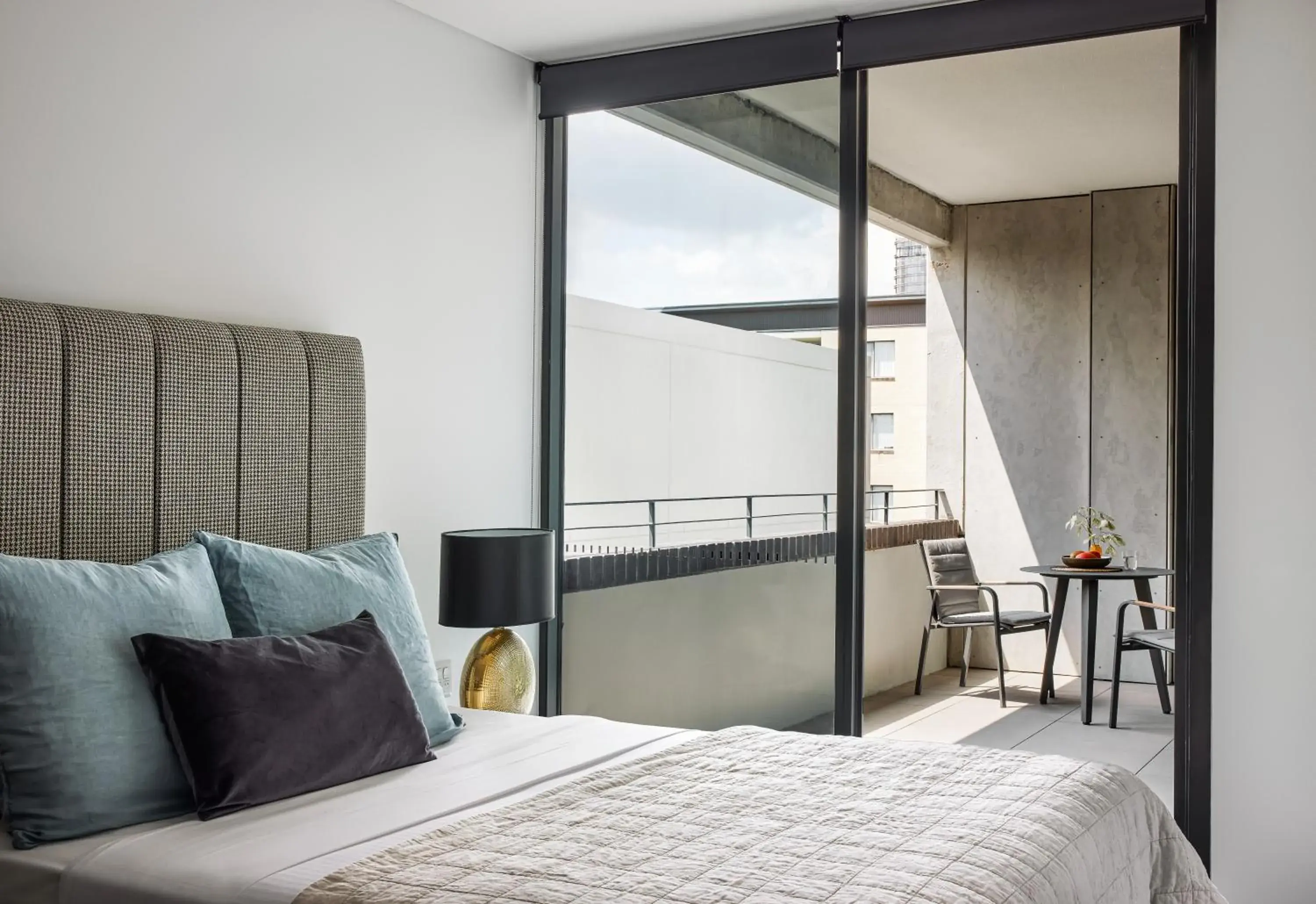 Balcony/Terrace, Bed in Punthill Parramatta Balcony/Terrace, Bed in Punthill Parramatta