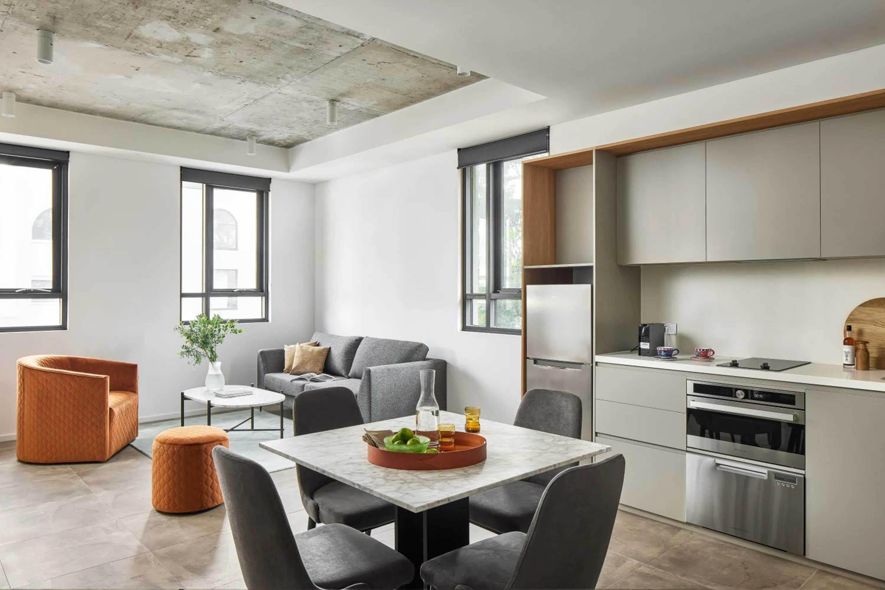 Kitchen or kitchenette in Punthill Parramatta