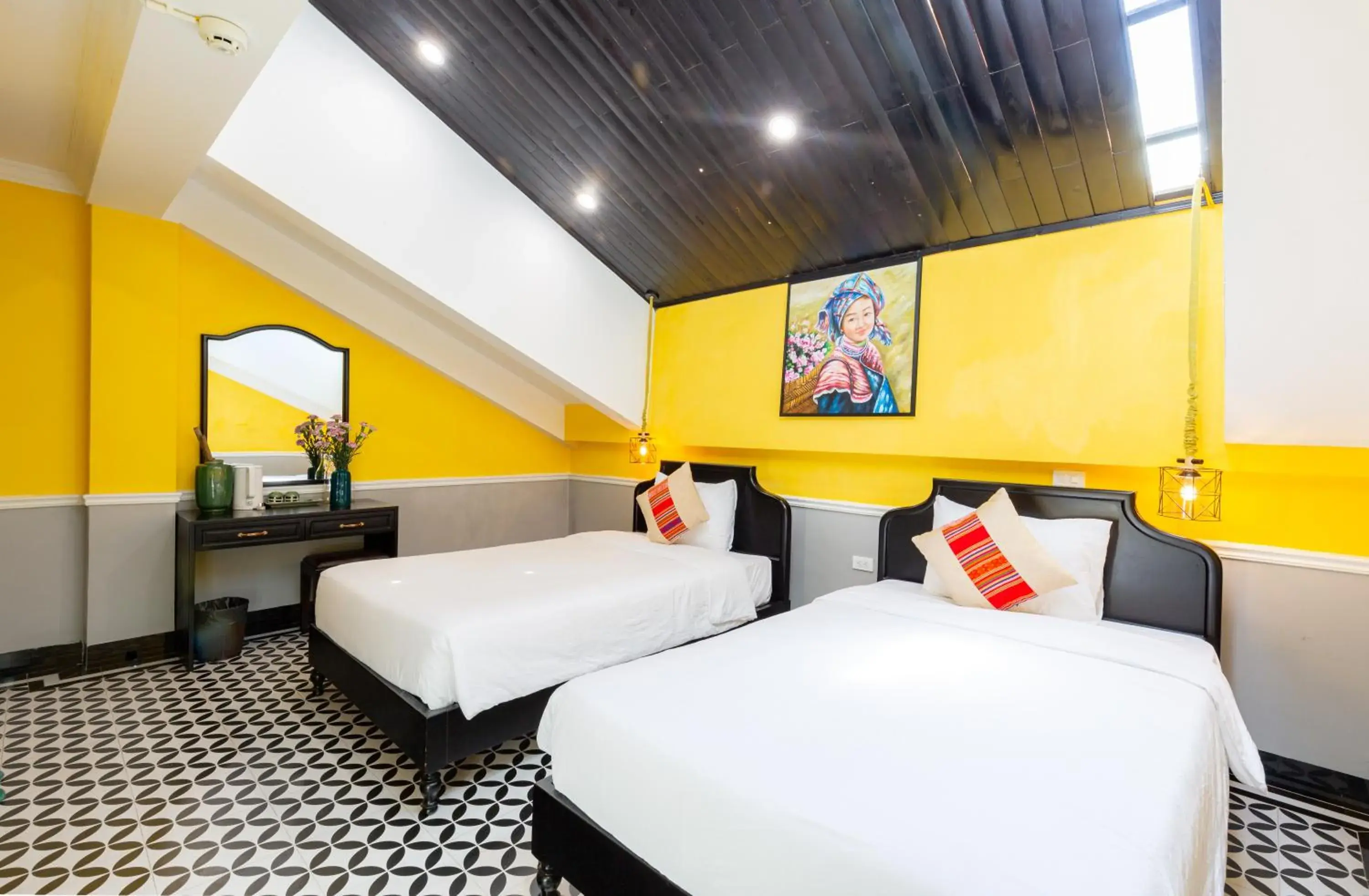 Bed in THE 1903 Sapa Bed in THE 1903 Sapa