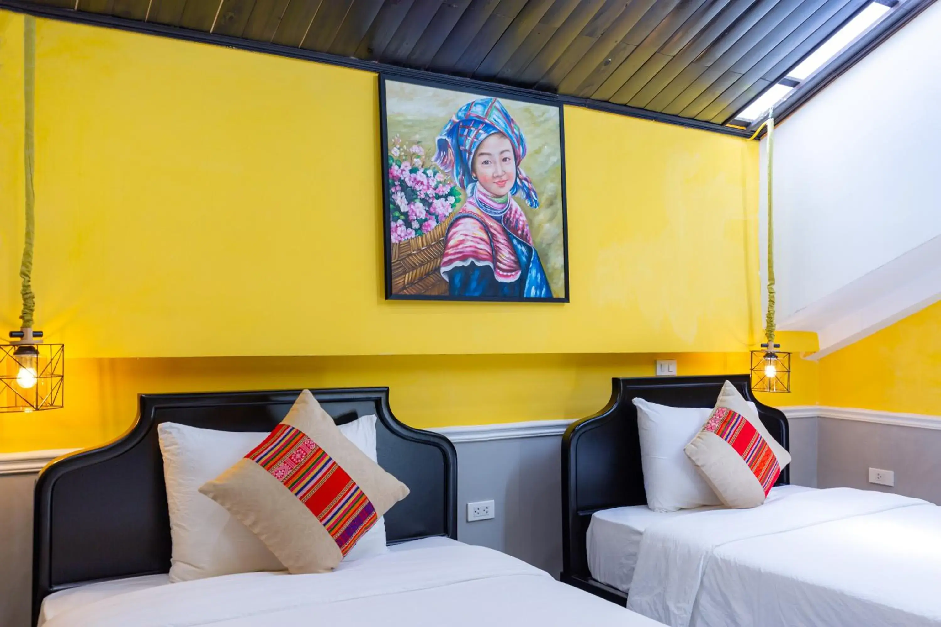 Bed in THE 1903 Sapa Bed in THE 1903 Sapa