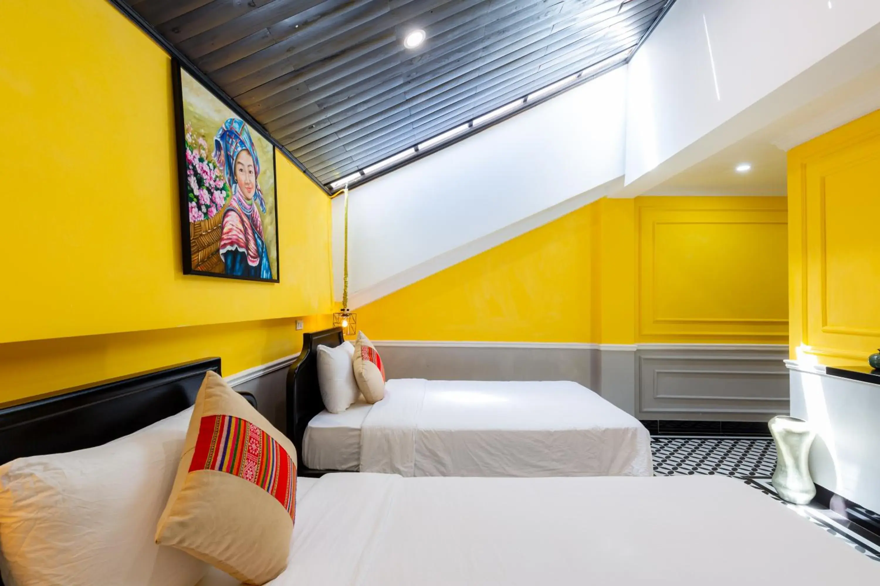 Bed in THE 1903 Sapa Bed in THE 1903 Sapa