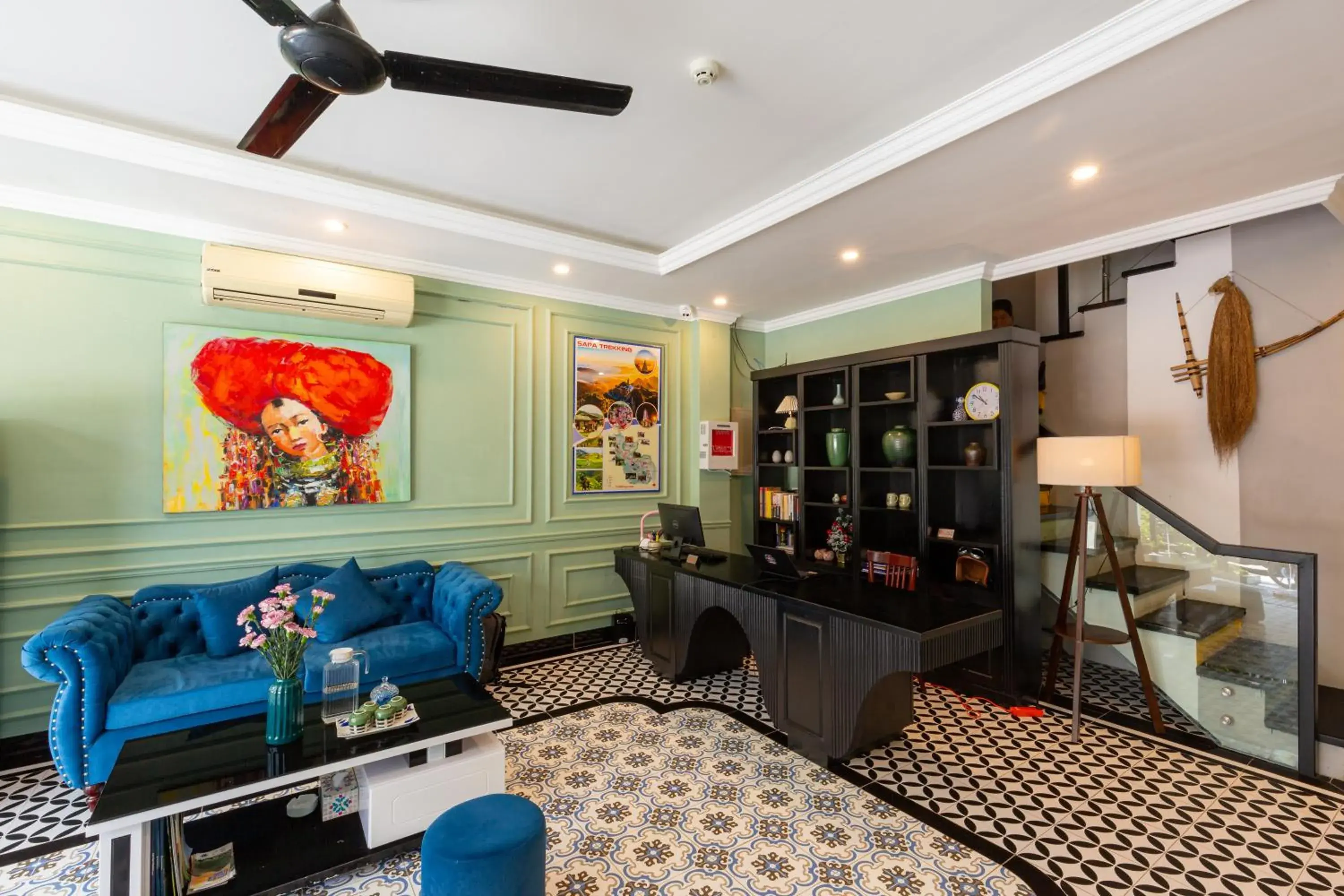 Communal lounge/ TV room in THE 1903 Sapa Communal lounge/ TV room in THE 1903 Sapa