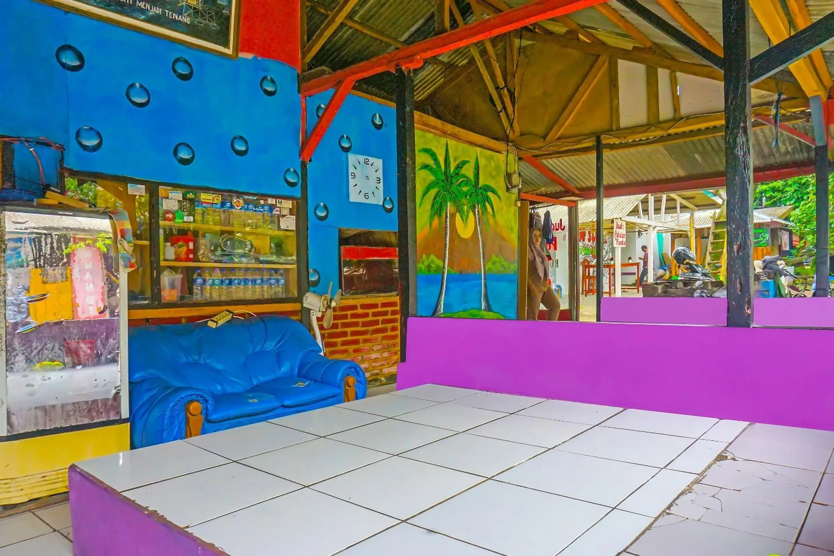 Lobby or reception in Hotel O Nusasari Guest House Lobby or reception in Hotel O Nusasari Guest House