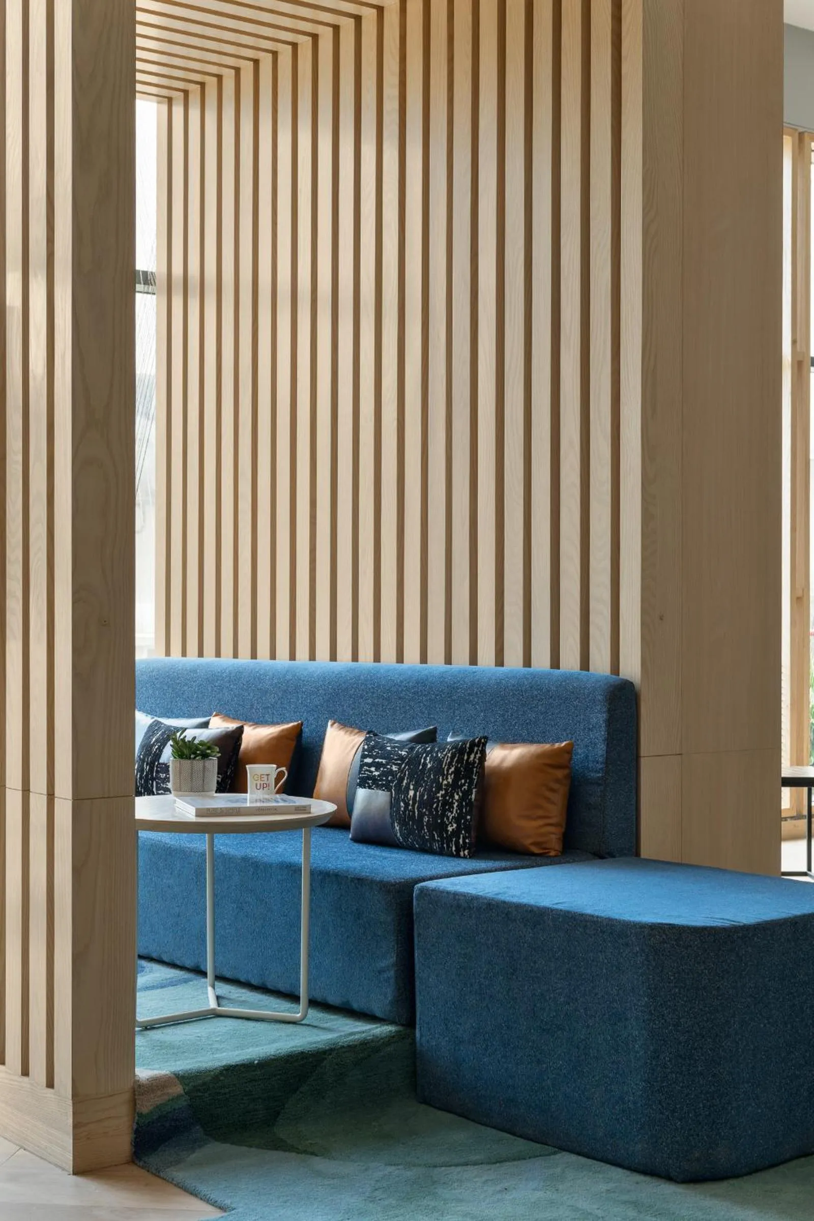 Seating area in Ginger Chandigarh, Zirakpur