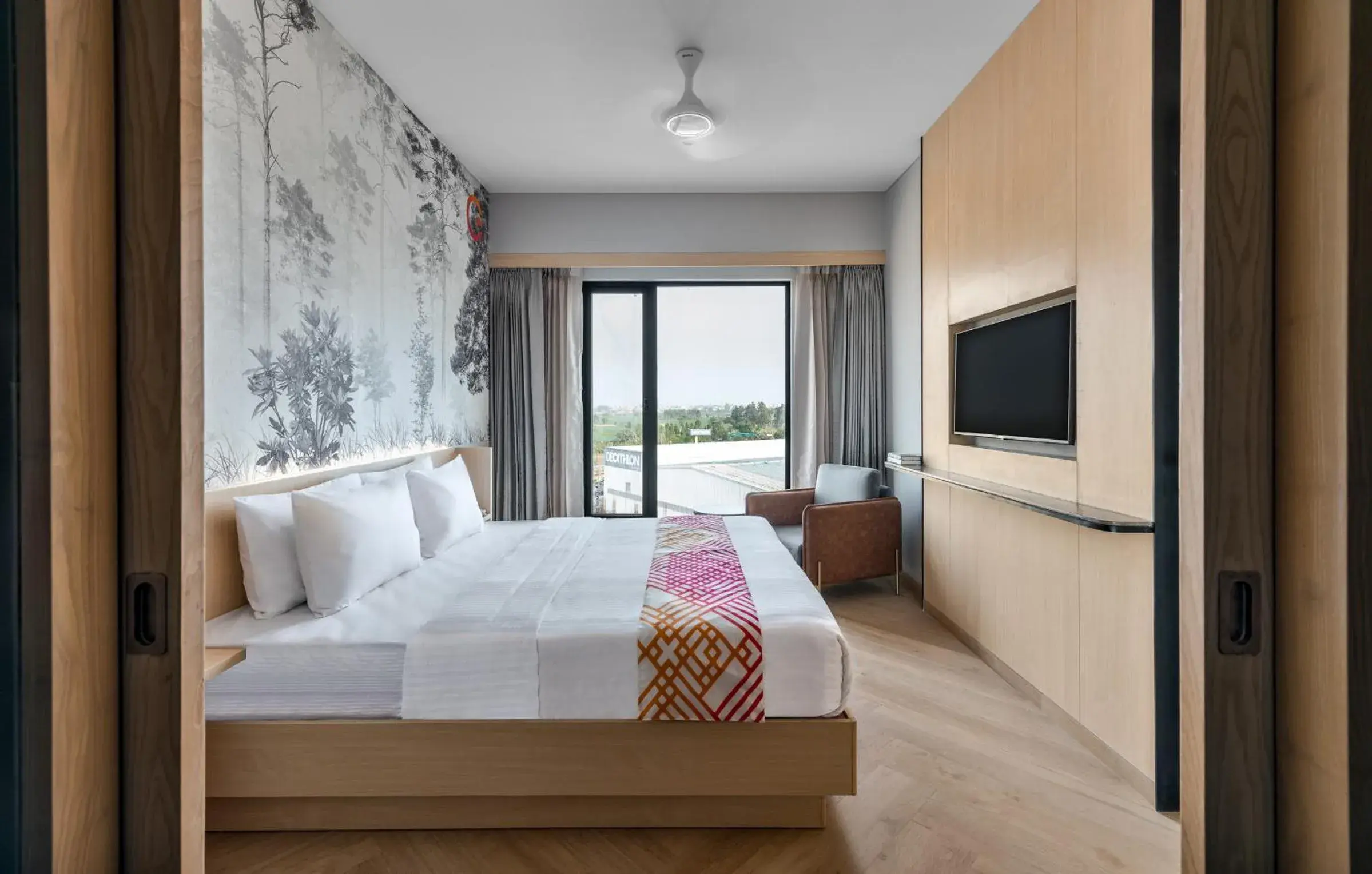 Photo of the whole room, Bed in Ginger Chandigarh, Zirakpur Photo of the whole room, Bed in Ginger Chandigarh, Zirakpur