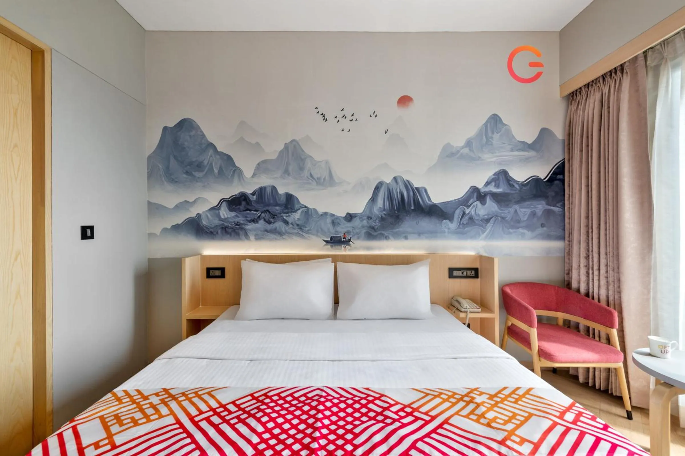 Photo of the whole room, Bed in Ginger Chandigarh, Zirakpur