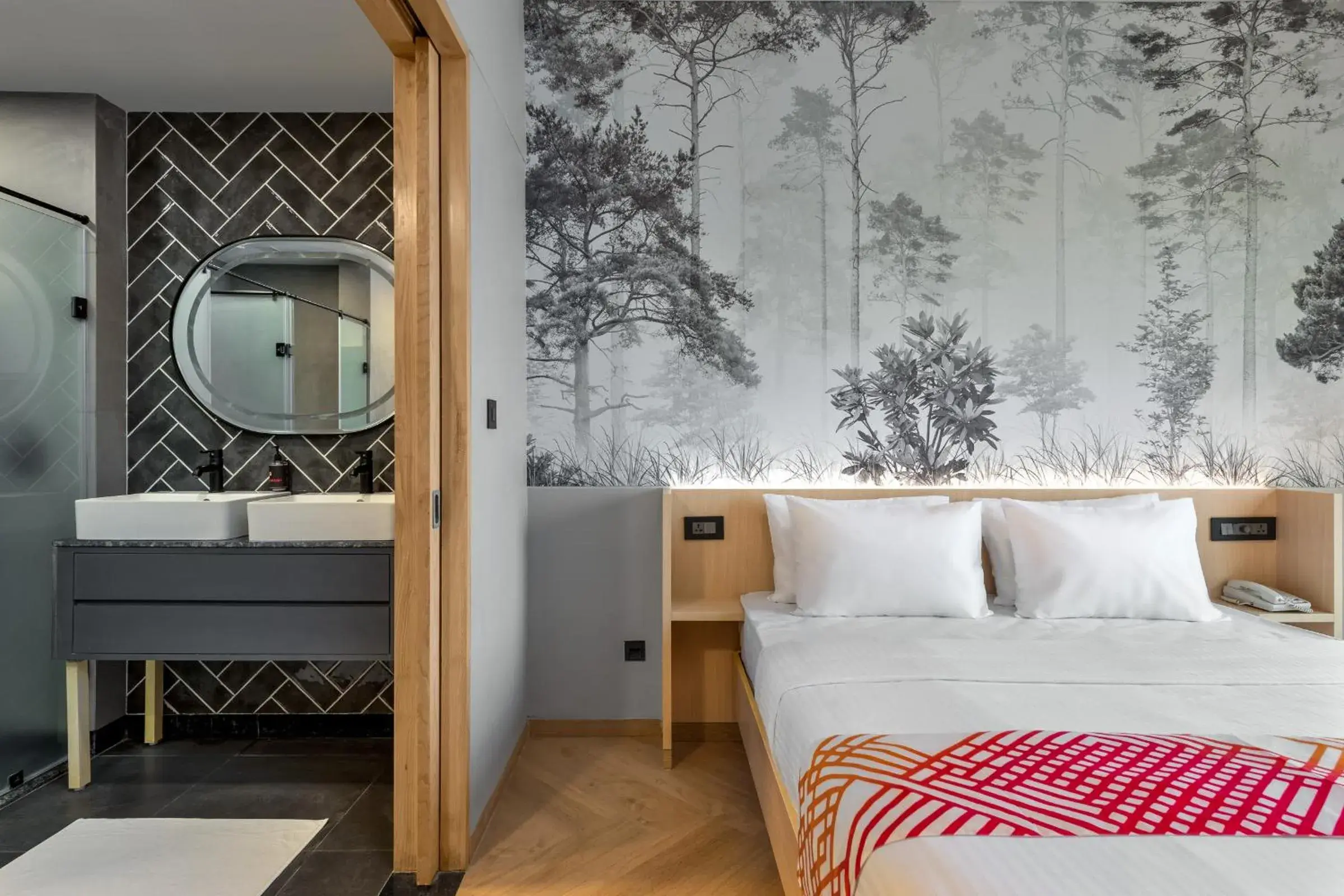 Photo of the whole room, Bed in Ginger Chandigarh, Zirakpur Photo of the whole room, Bed in Ginger Chandigarh, Zirakpur