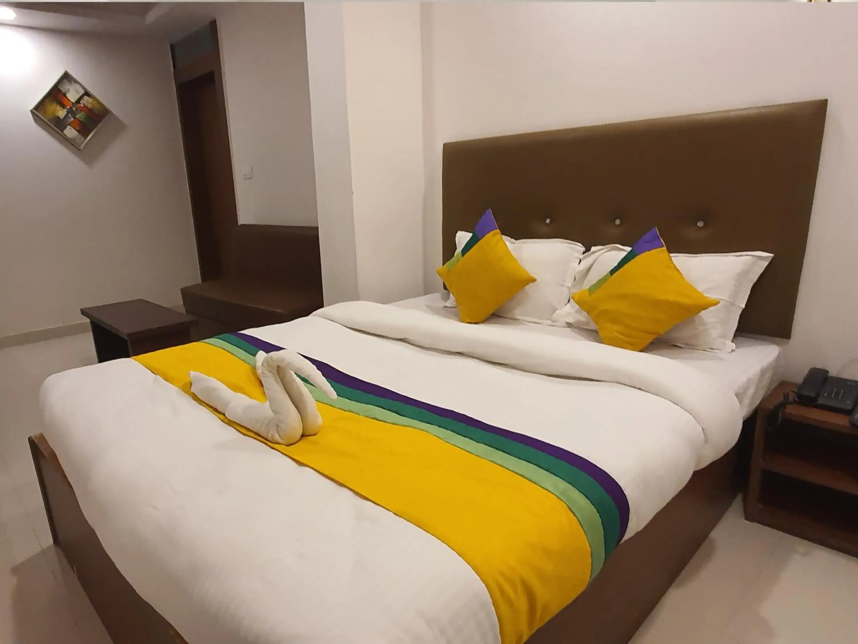 Bed in Hotel Soneva Inn Bed in Hotel Soneva Inn