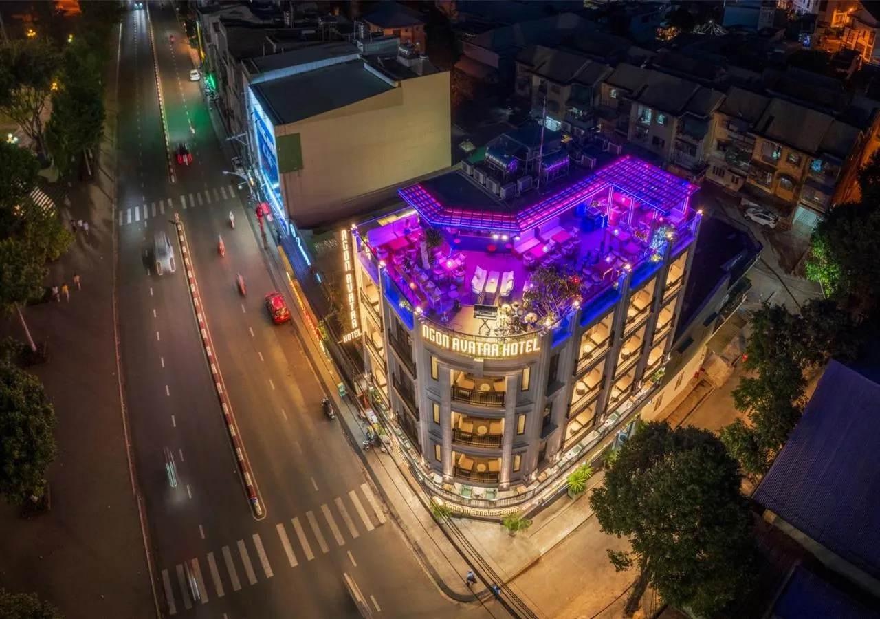 Property building in Ngon Avatar Hotel