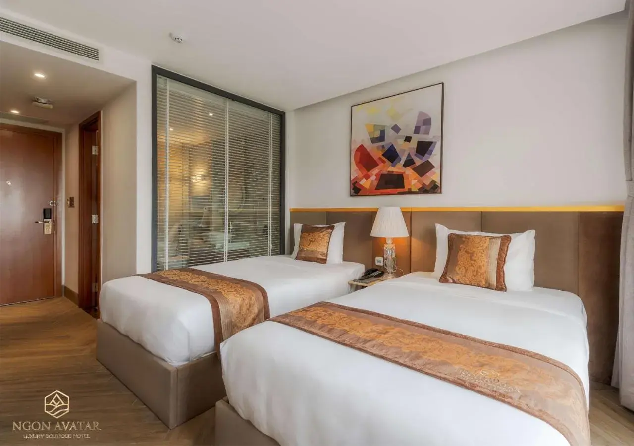 Twin Room in Ngon Avatar Hotel Twin Room in Ngon Avatar Hotel