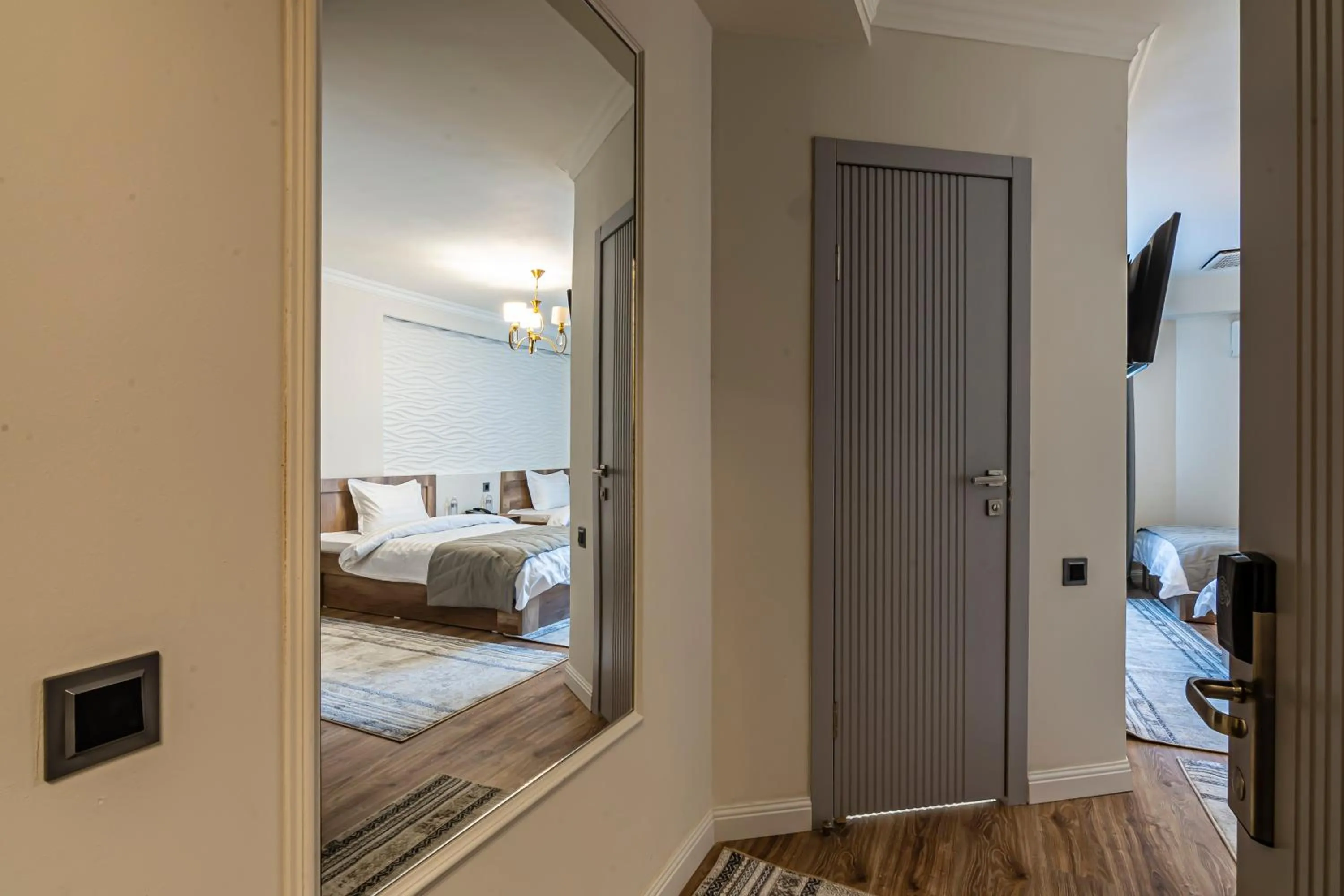 Bed in Oscar Hotel by AG Hotels Group