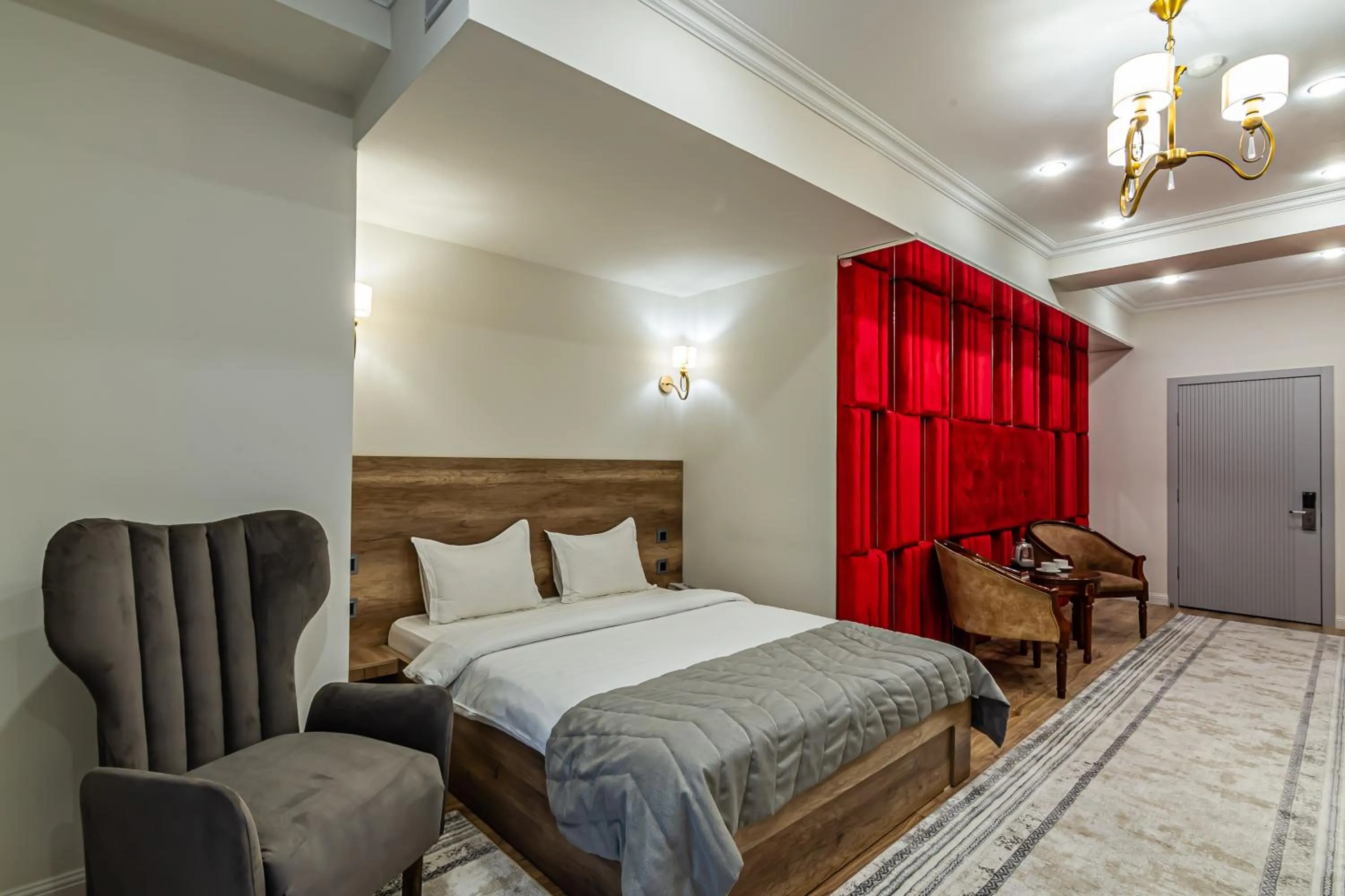 Bed in Oscar Hotel by AG Hotels Group
