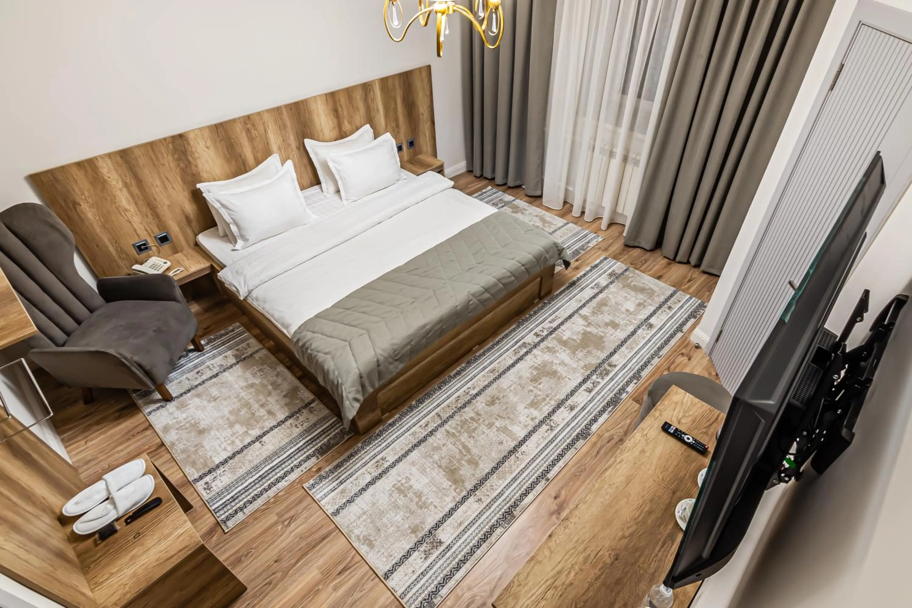 Bed in Oscar Hotel by AG Hotels Group