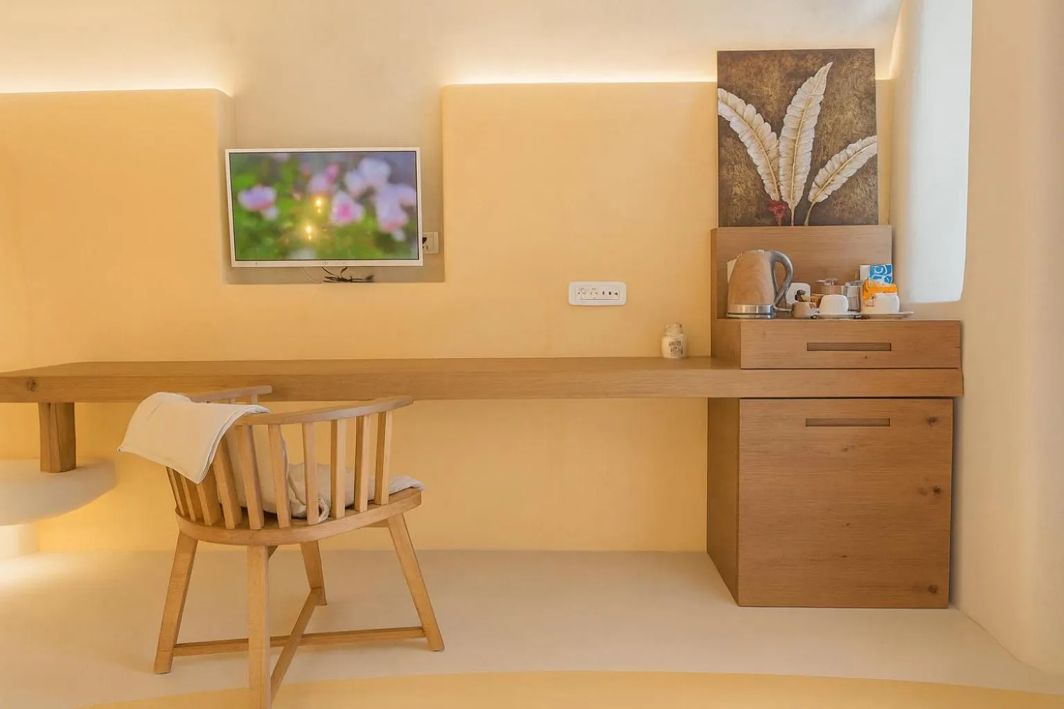 minibar in Chic Hotel Santorini