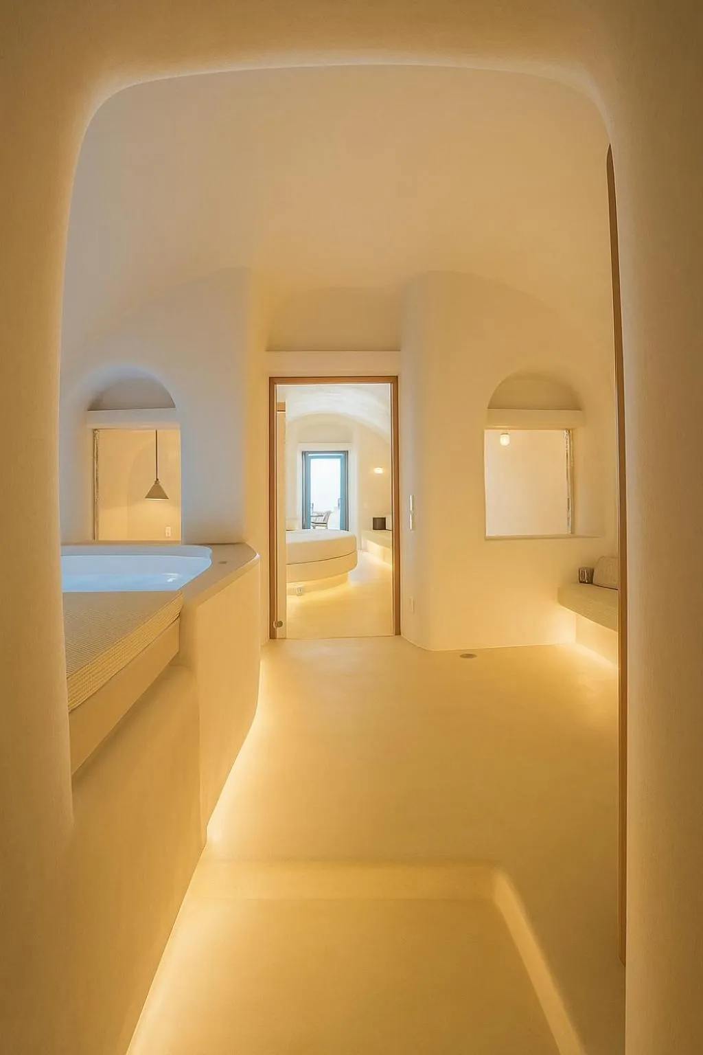 Photo of the whole room, Bed in Chic Hotel Santorini