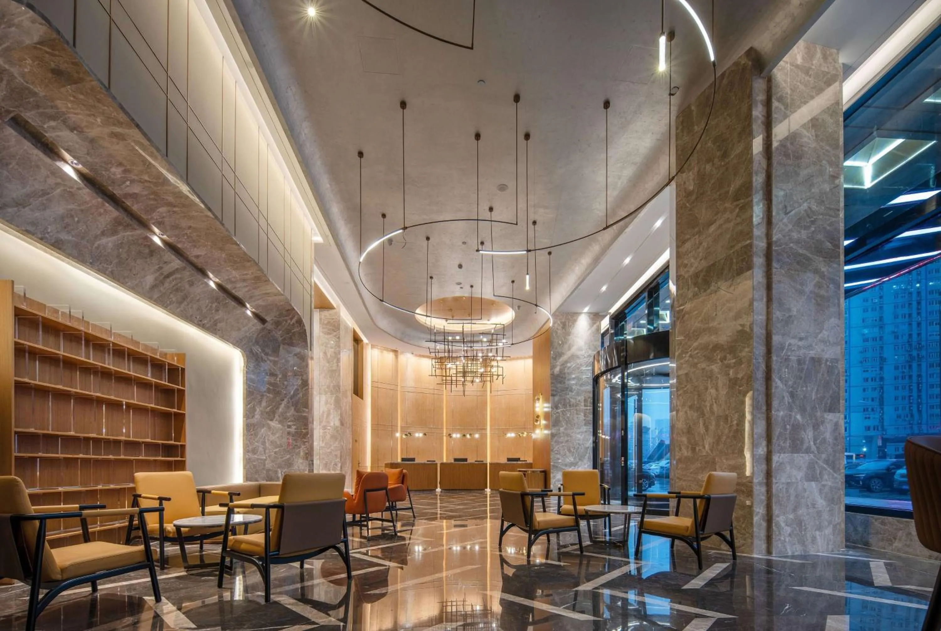 Lobby or reception in Days Hotel by Wyndham Chongqing Chenjiaping