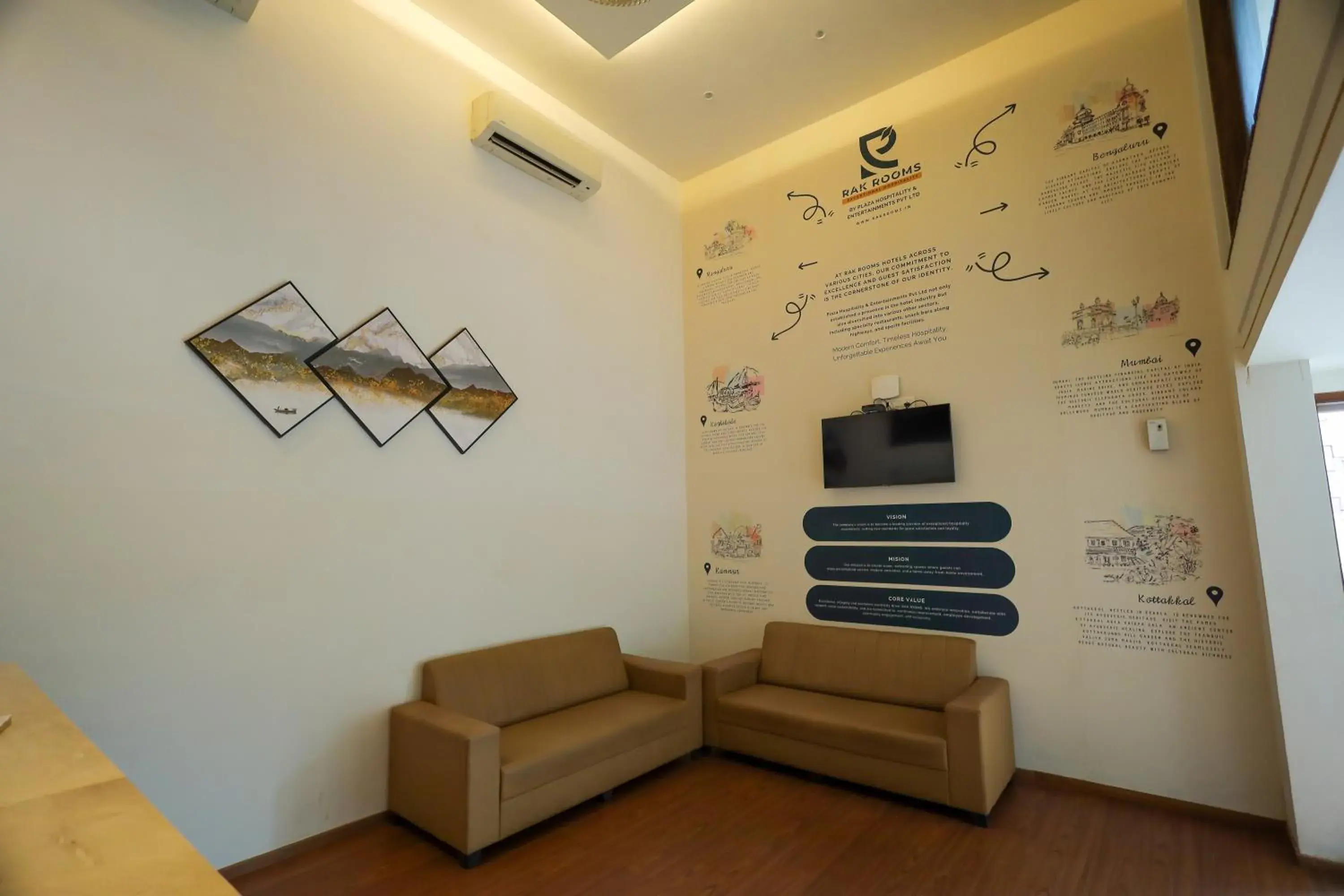 Hotel Plaza Heights by RAK Rooms, Mangaluru Hotel Plaza Heights by RAK Rooms, Mangaluru