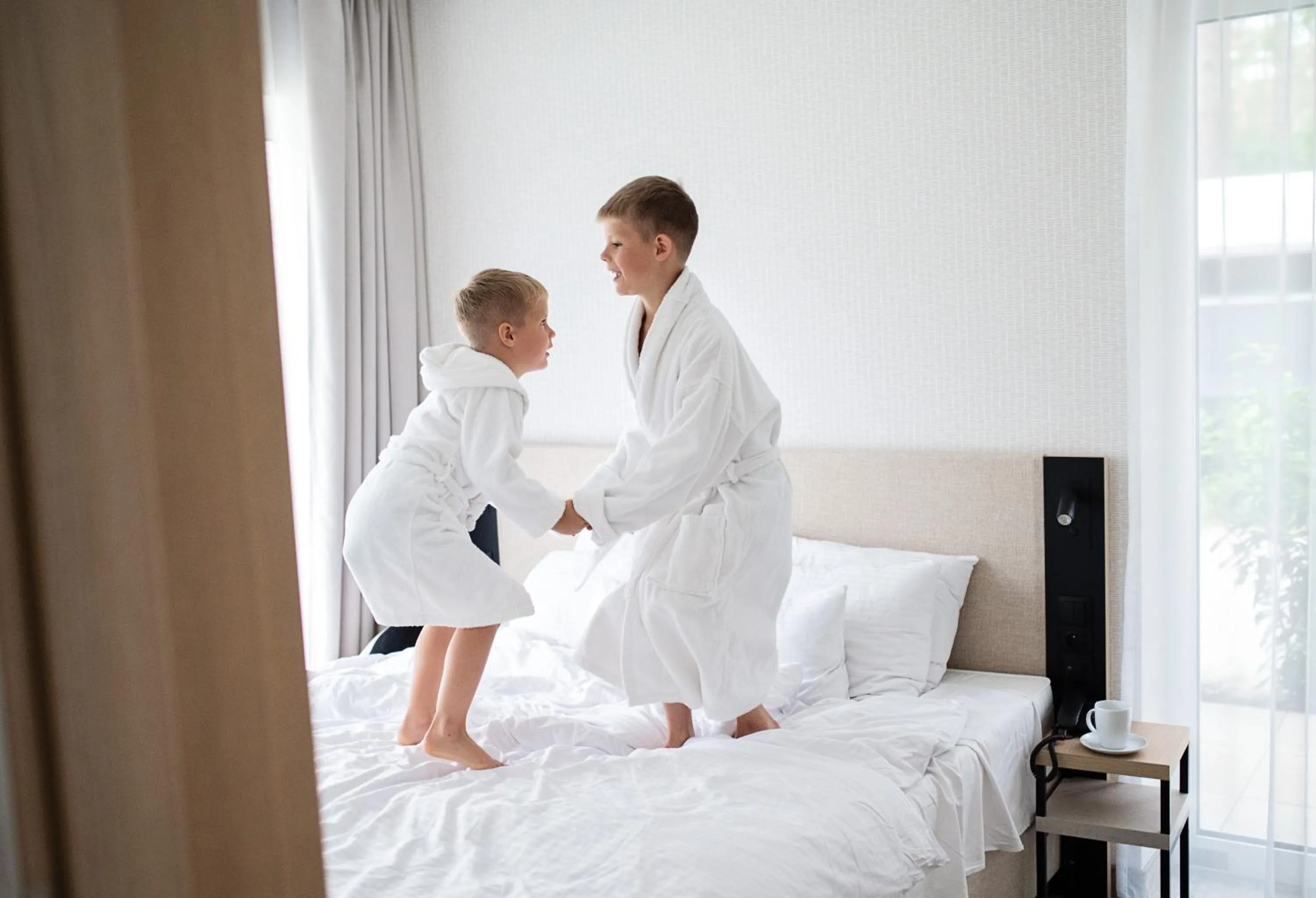 Bed in Hotel Linea Mare