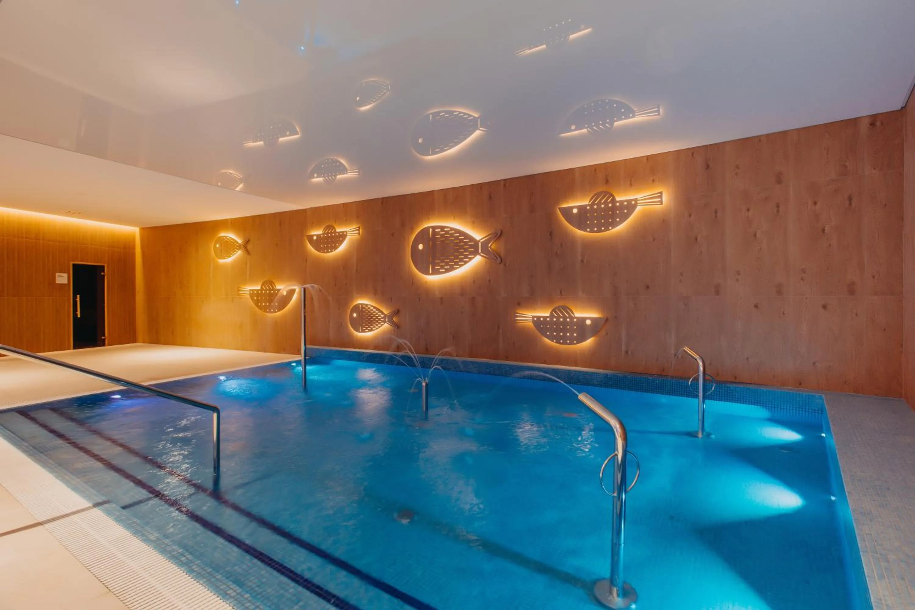 Swimming pool in Hotel Linea Mare